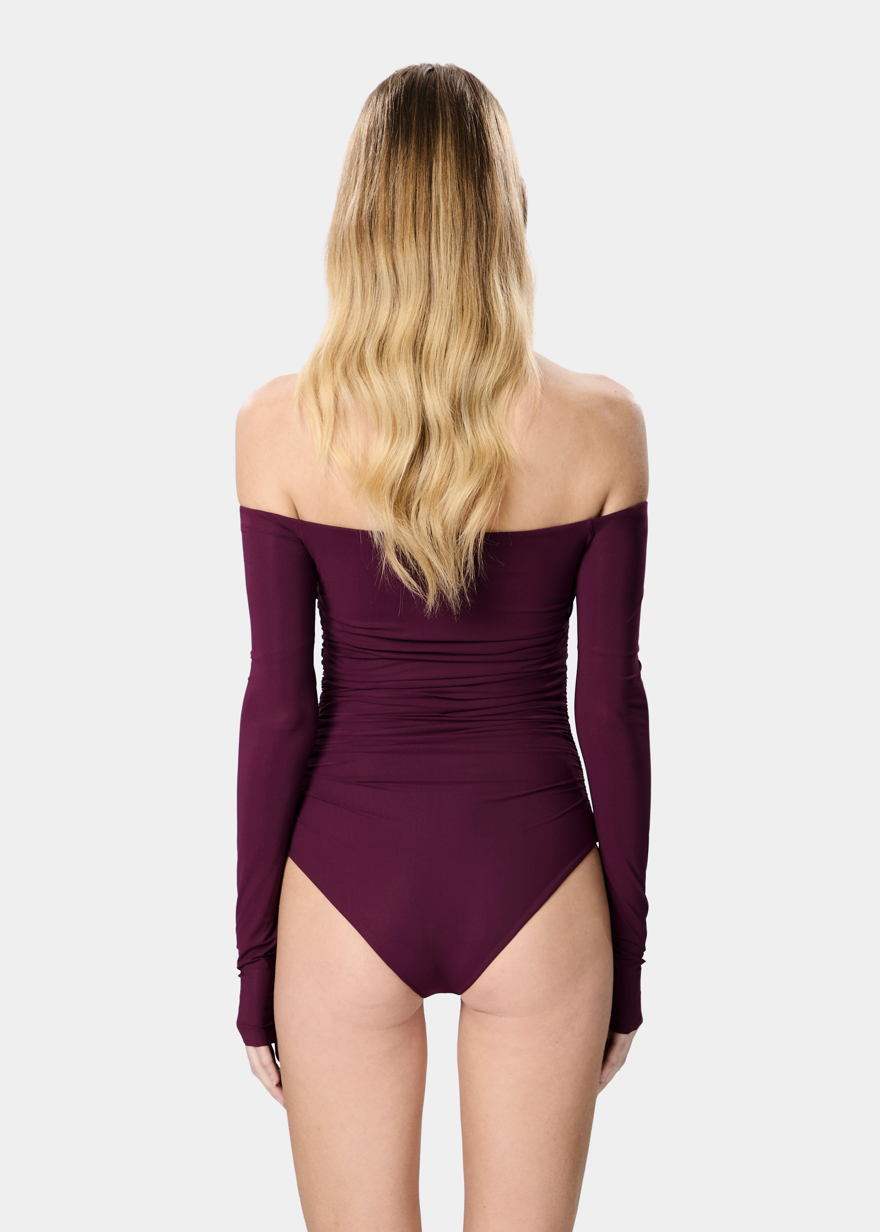 ALIKA BODYSUIT MAROON