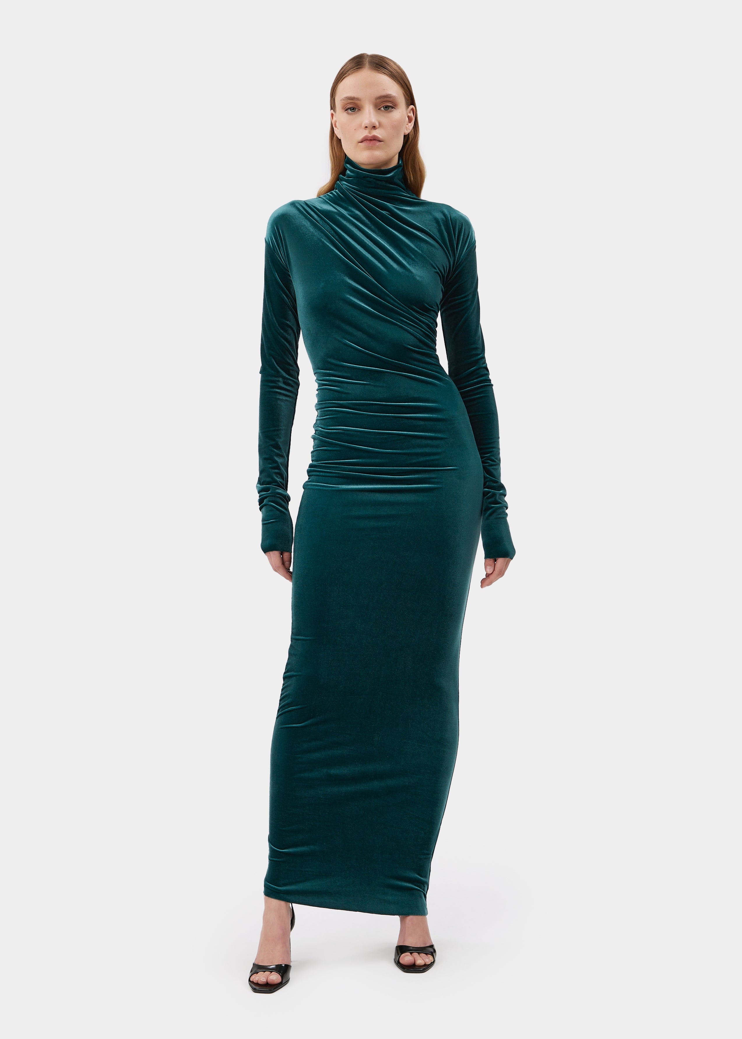 Chelsea Velvet Dark Green