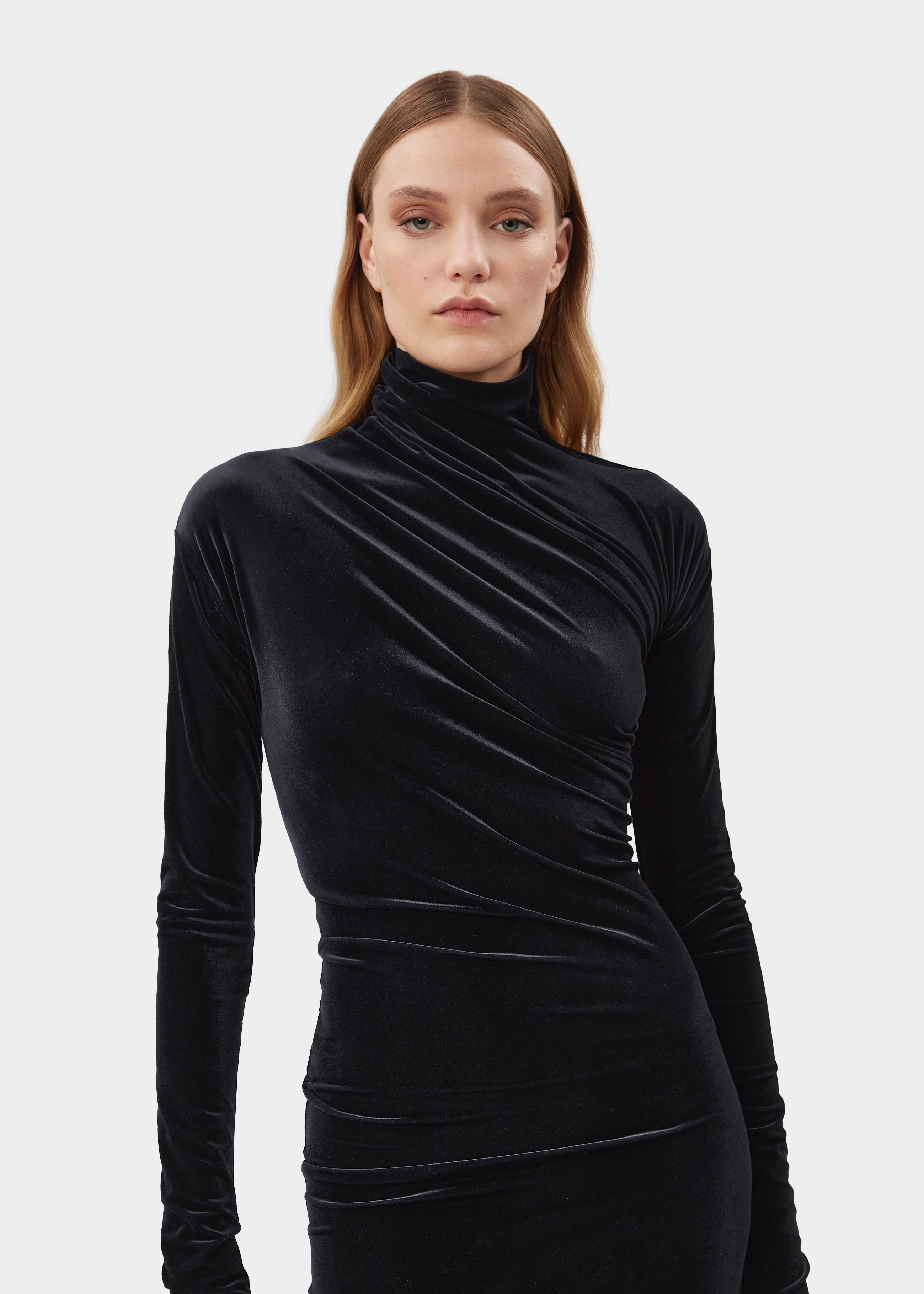 Chelsea Velvet Jet Black