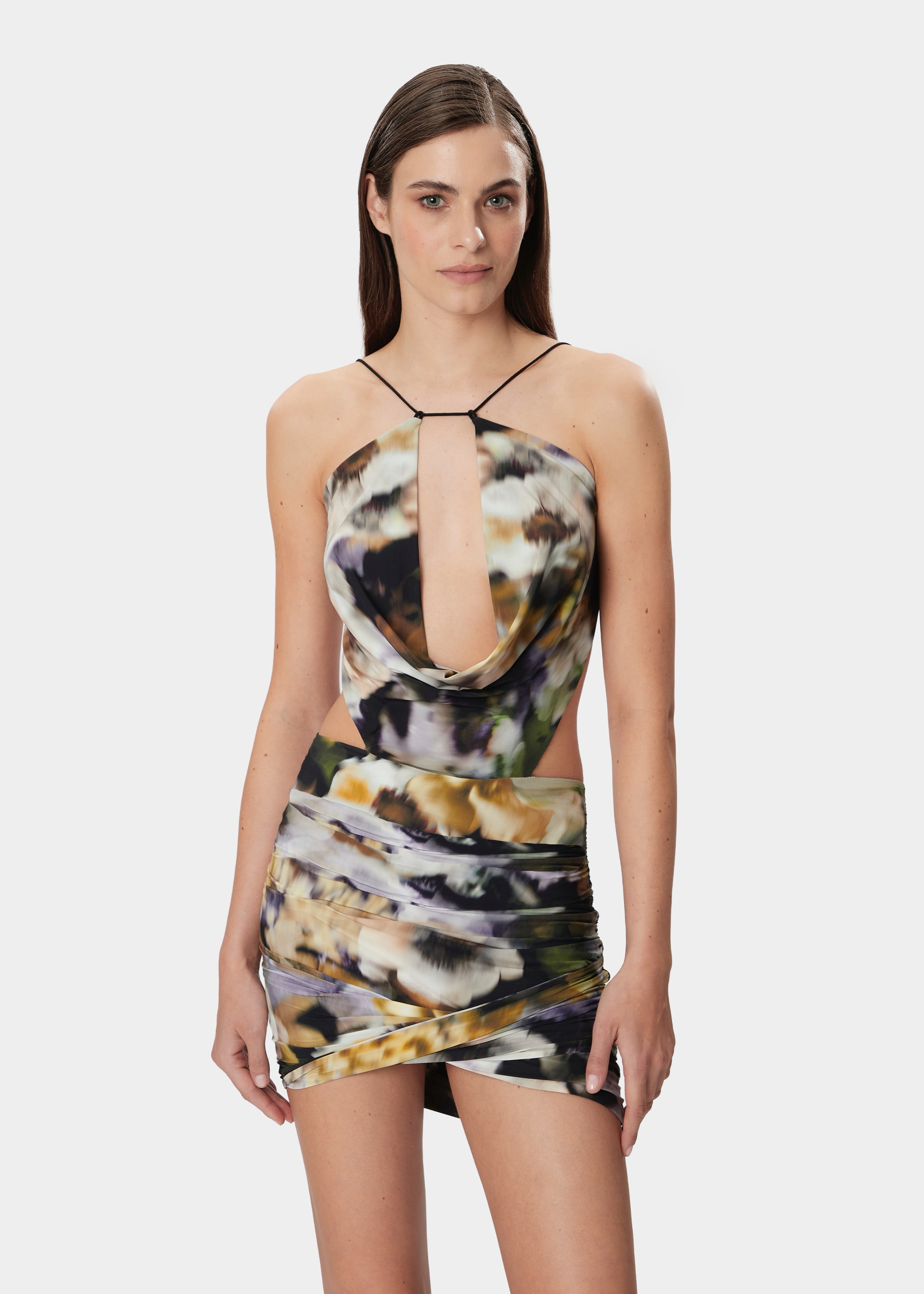 ESTER DRESS FADED FLORAL