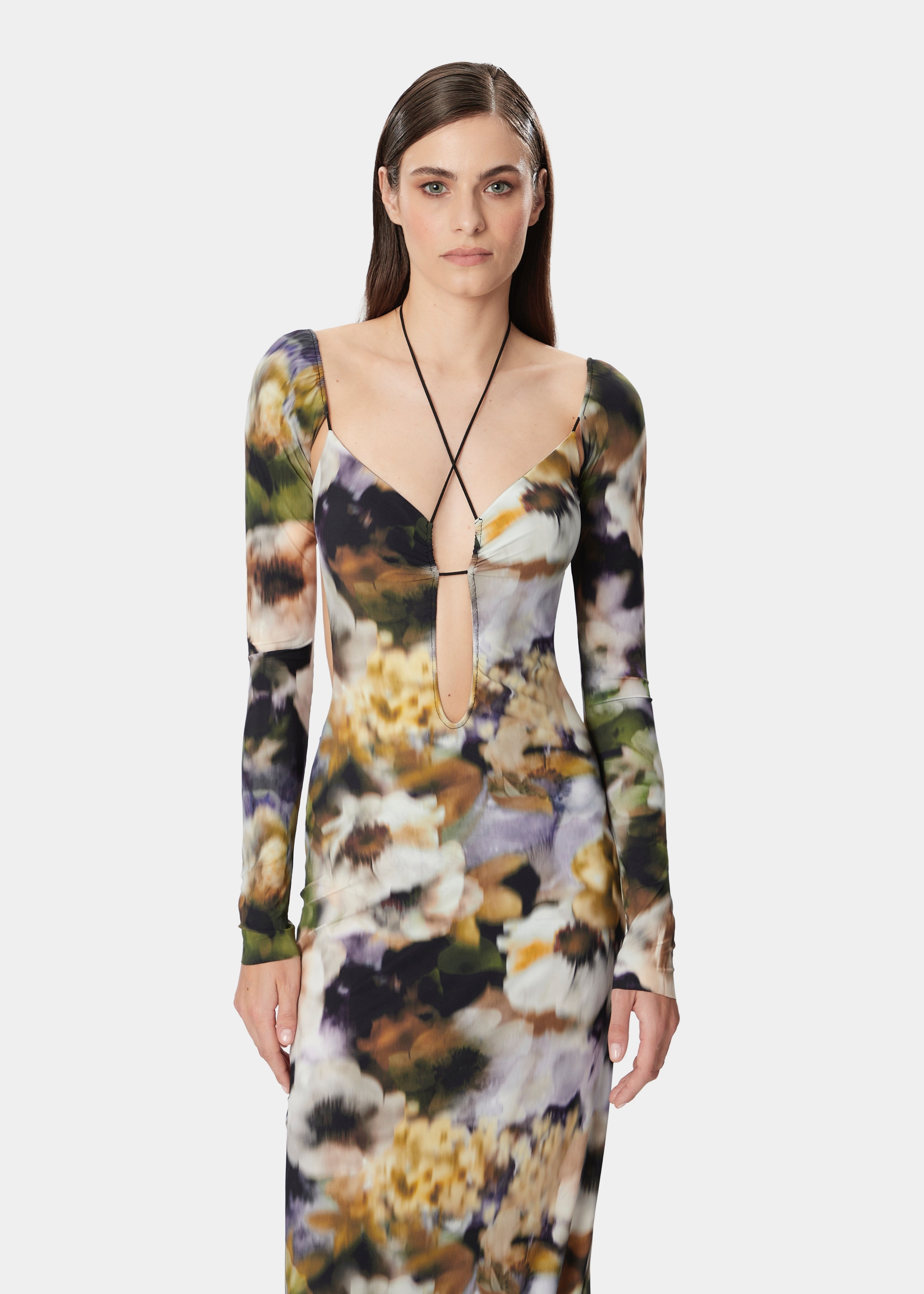 HELENA DRESS FADED FLORAL