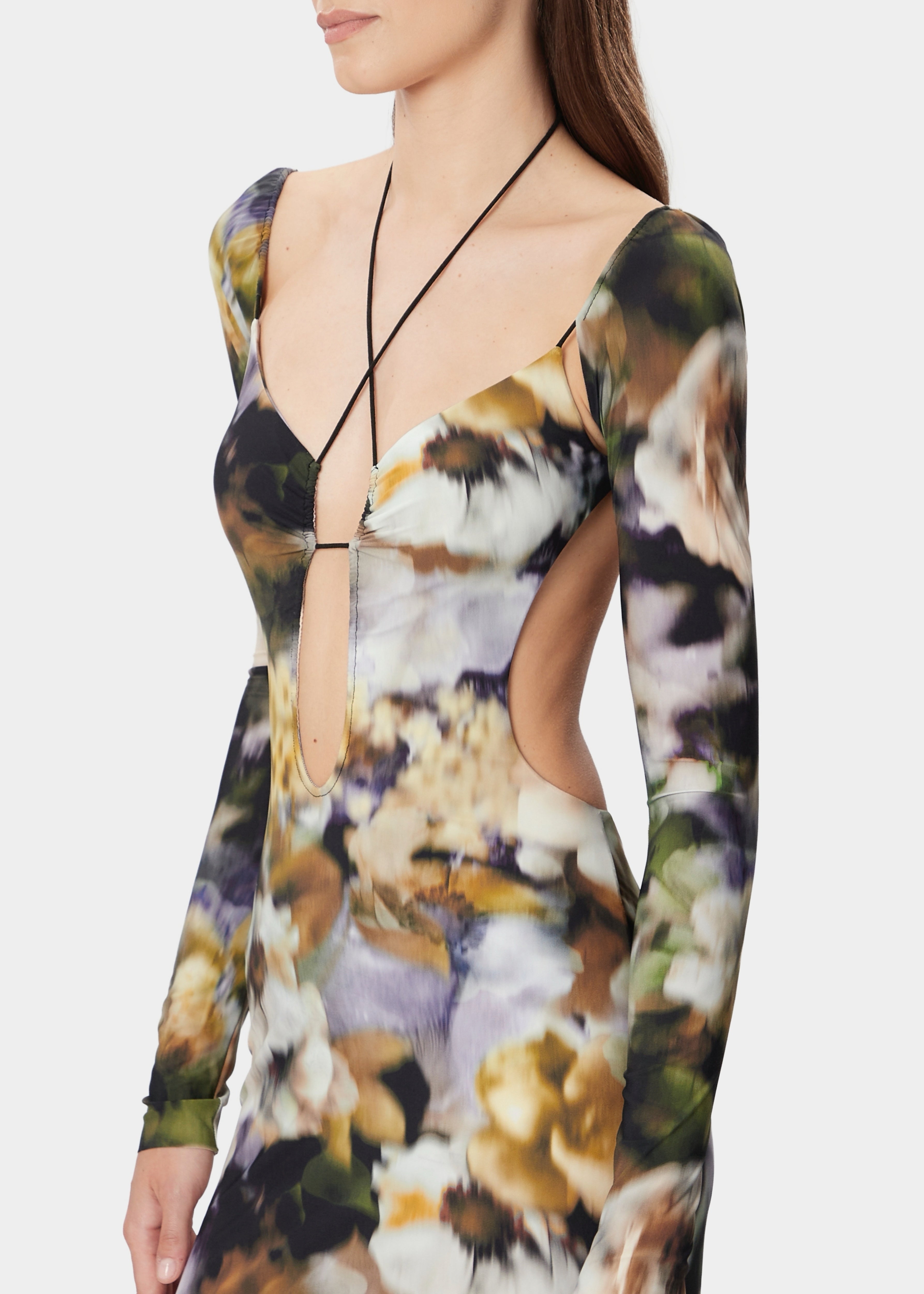 HELENA DRESS FADED FLORAL