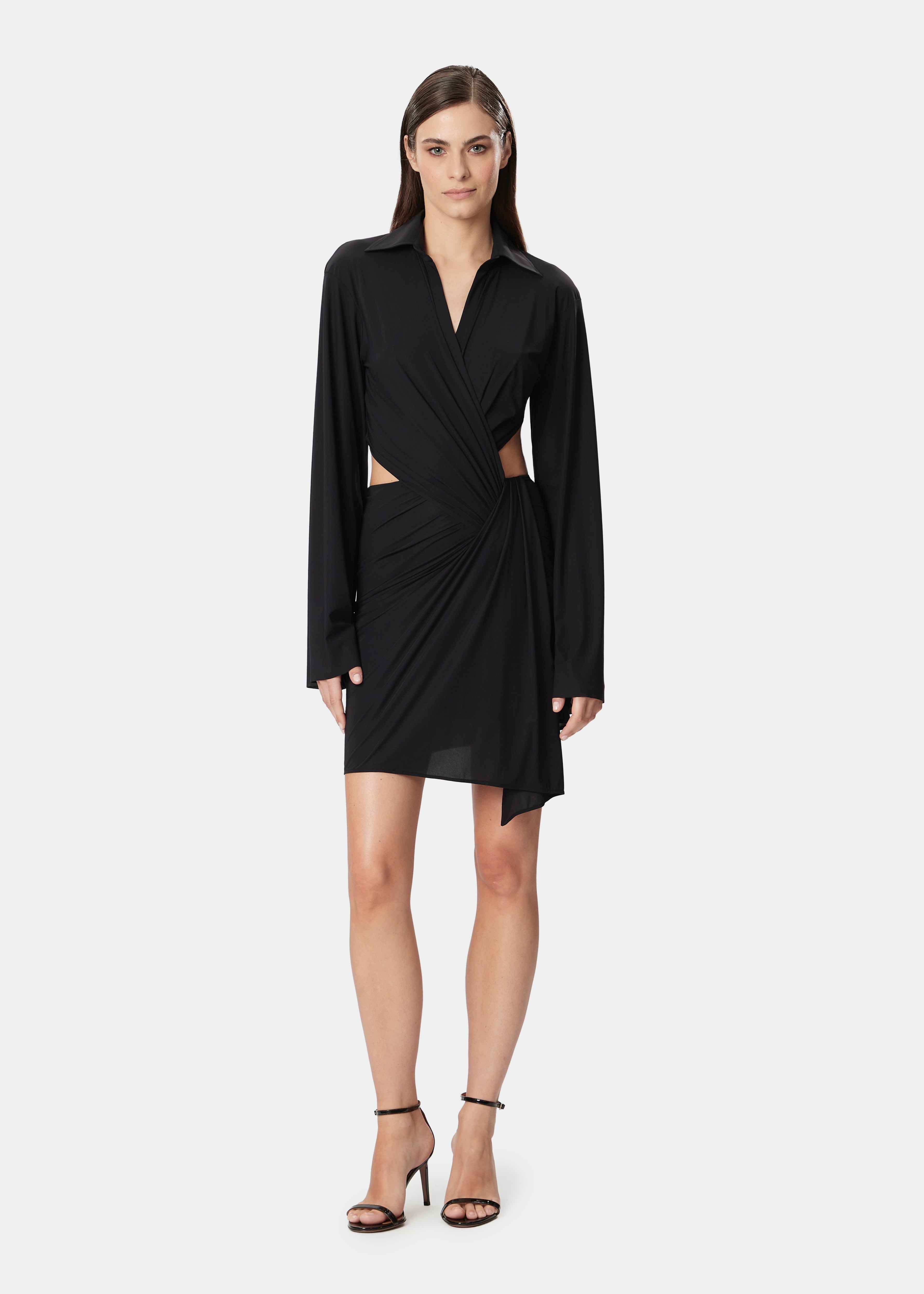 INES DRESS DEEP BLACK