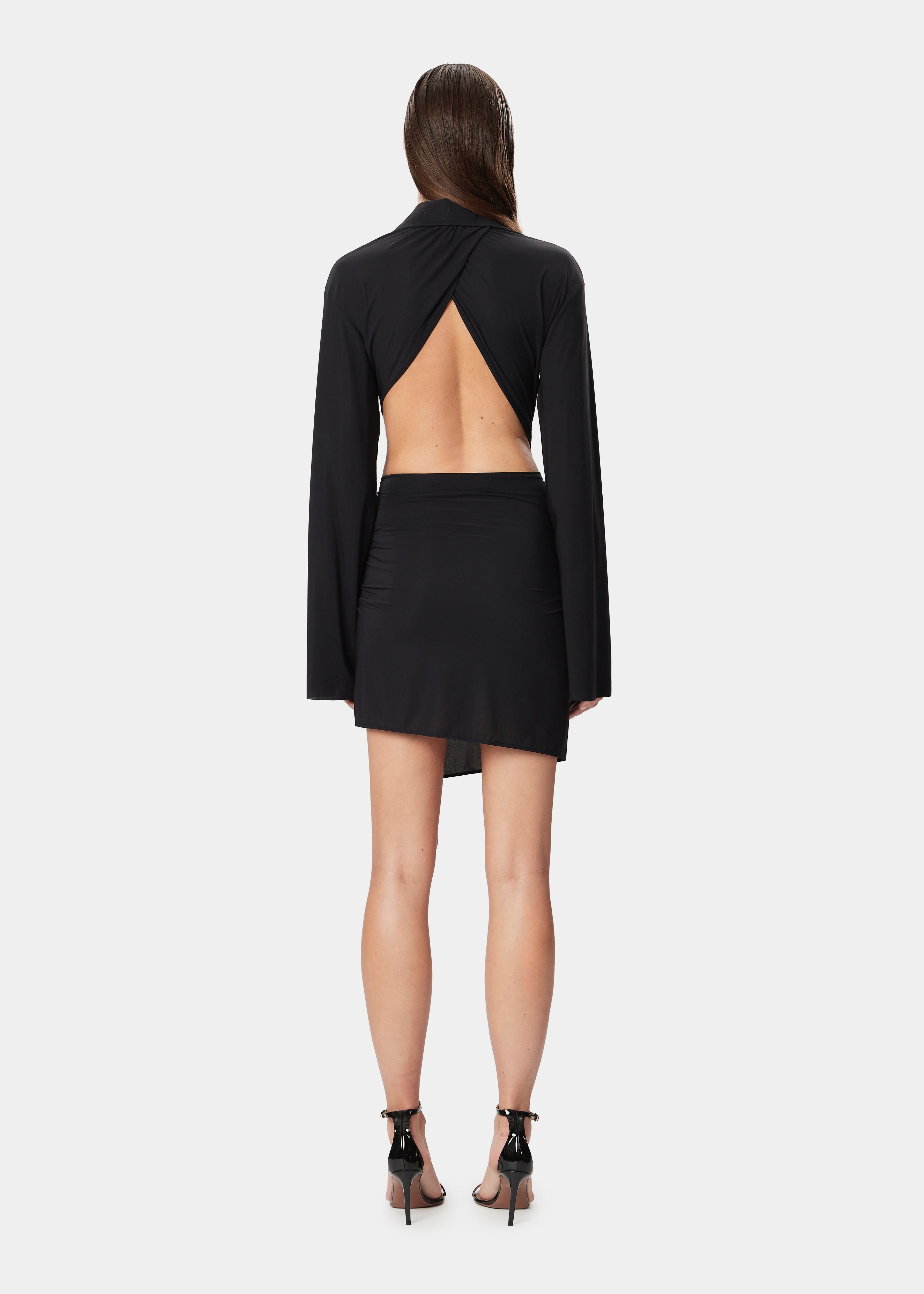 INES DRESS DEEP BLACK