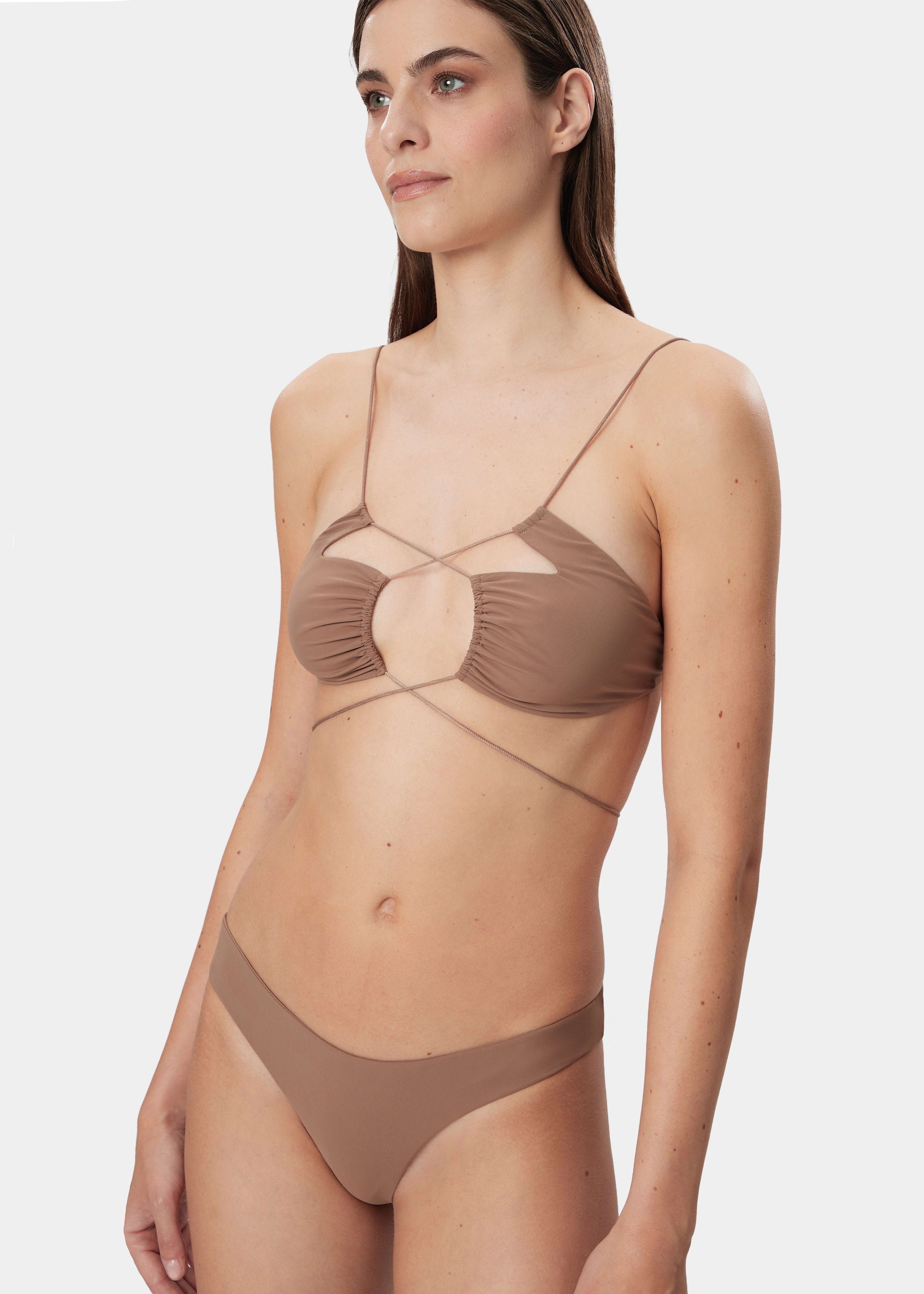 JADIA THONG TWO PIECE DESERT TAN