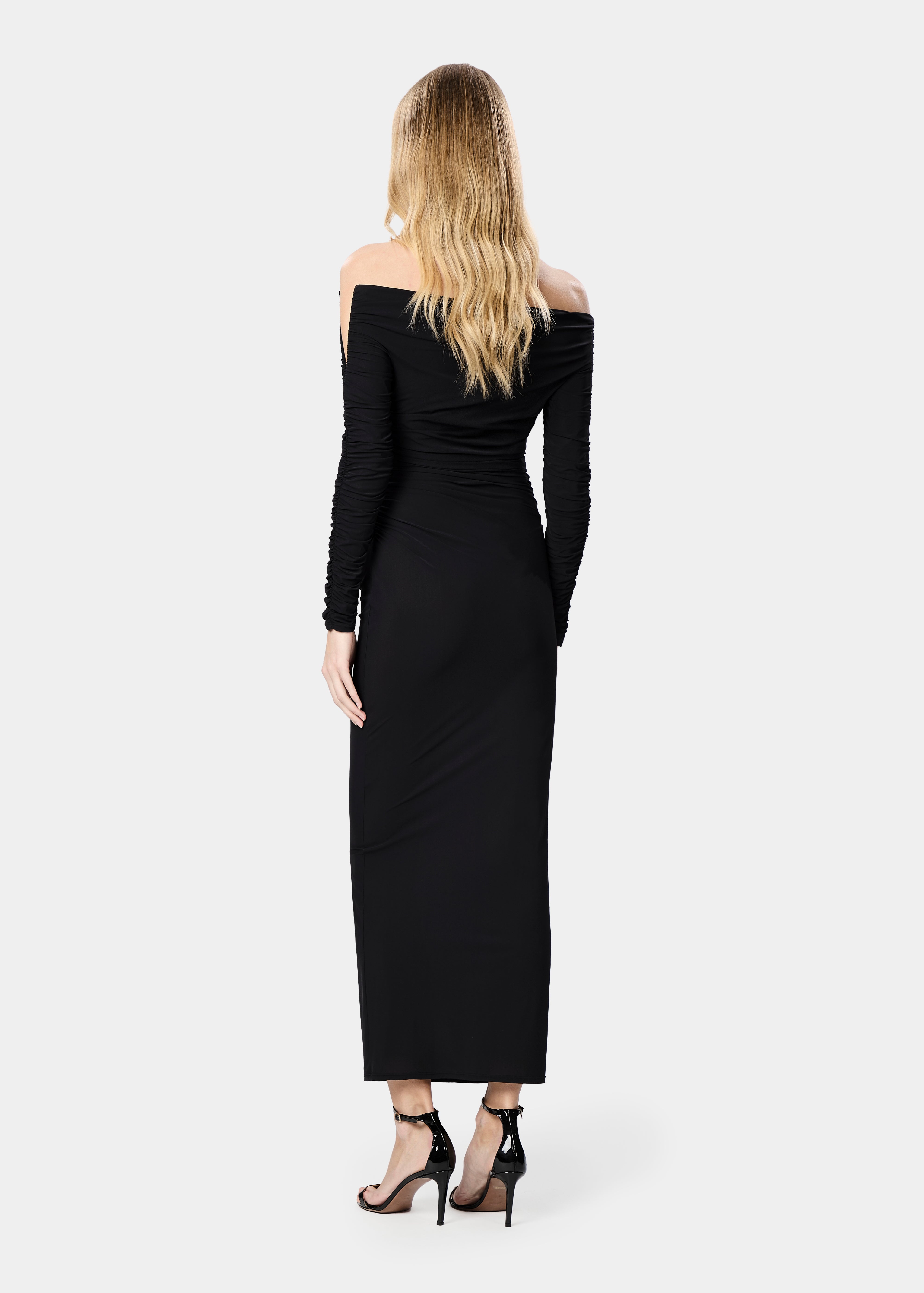 JANIS DRESS DEEP BLACK