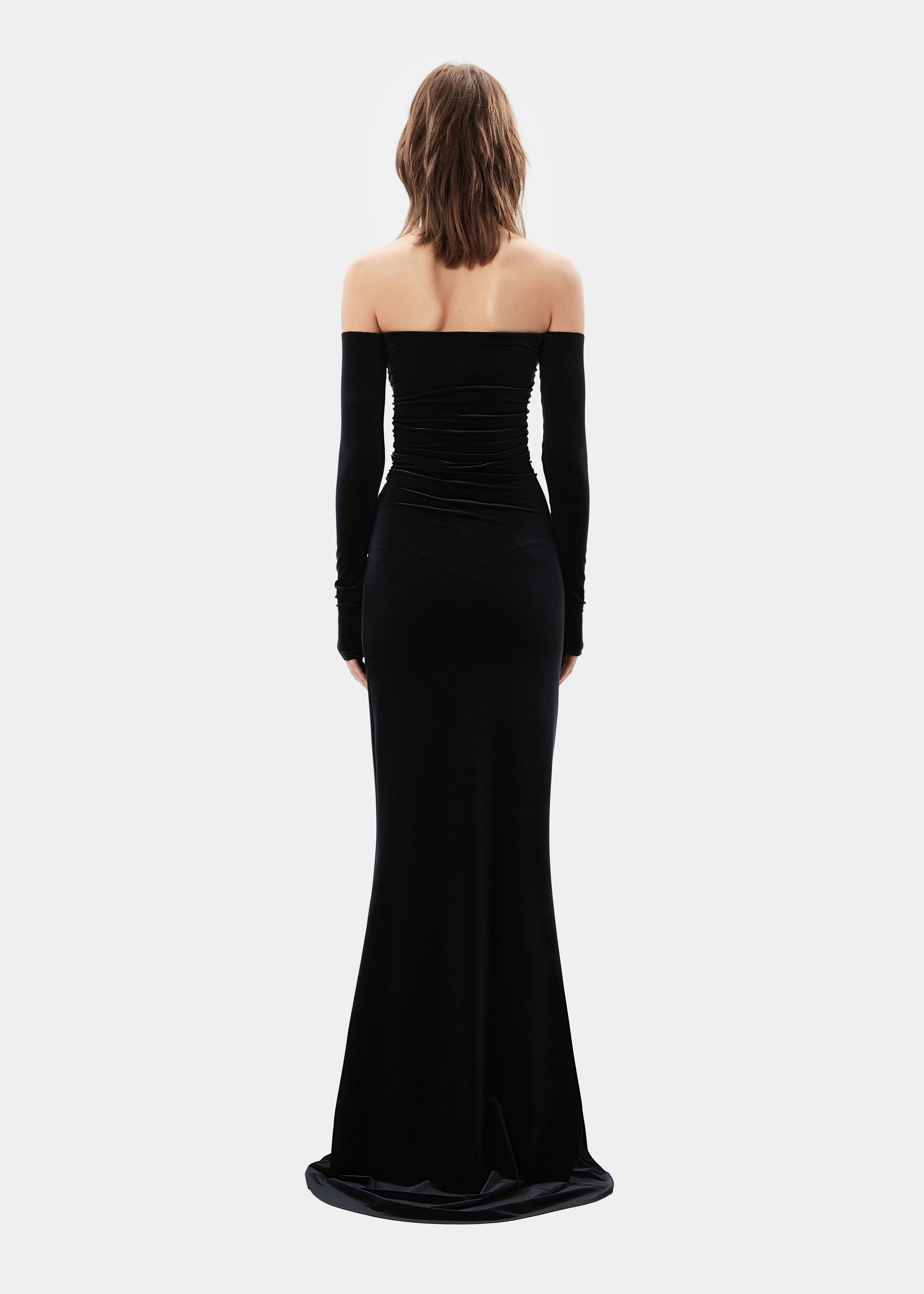 JULIEN VELVET JET BLACK
