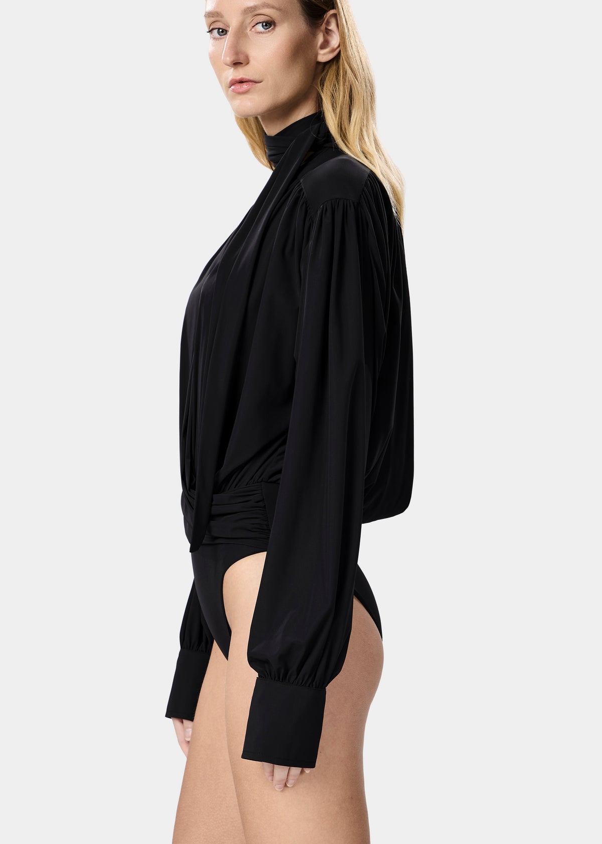 KEILA BODYSUIT DEEP BLACK