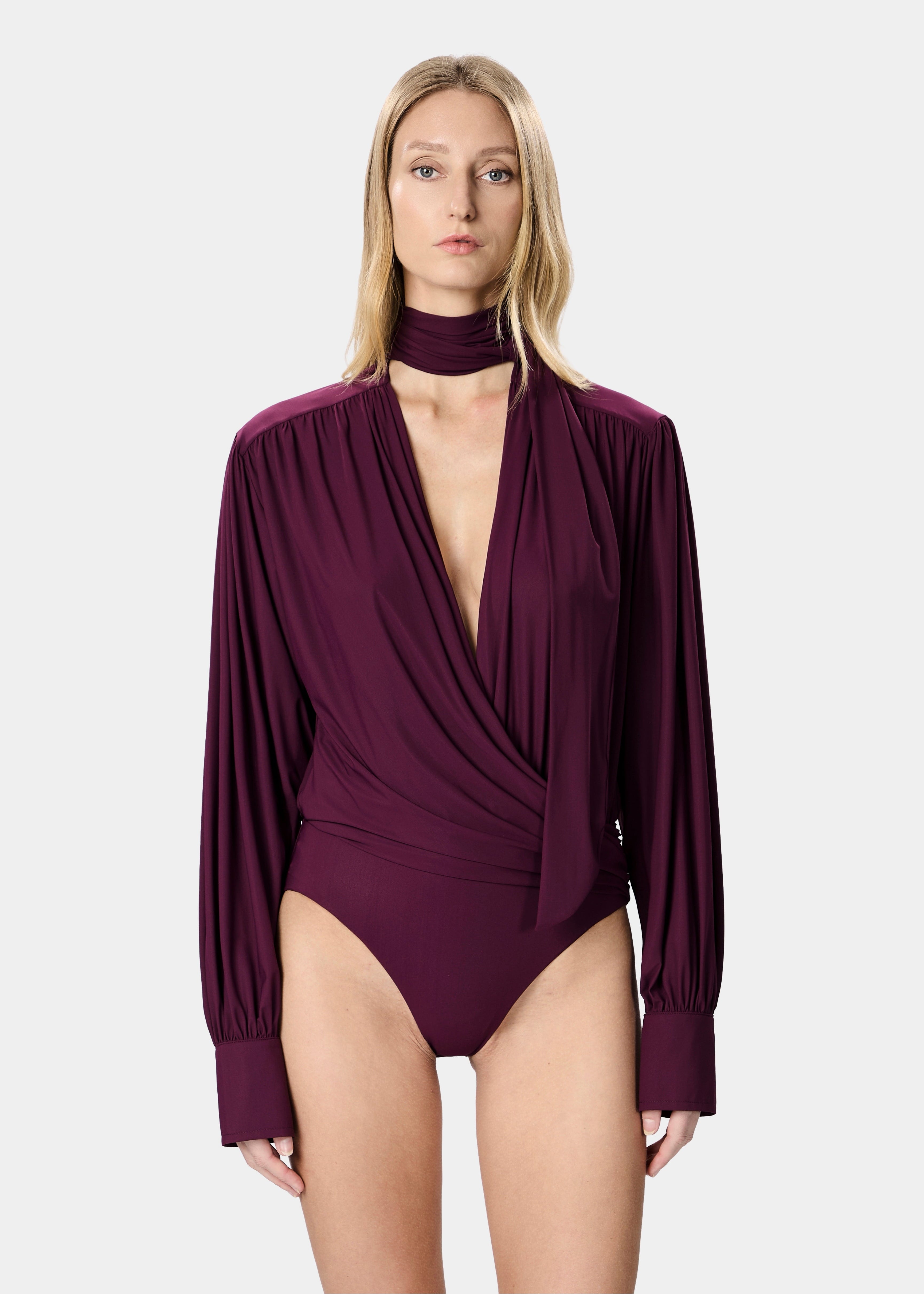 KEILA BODYSUIT MAROON