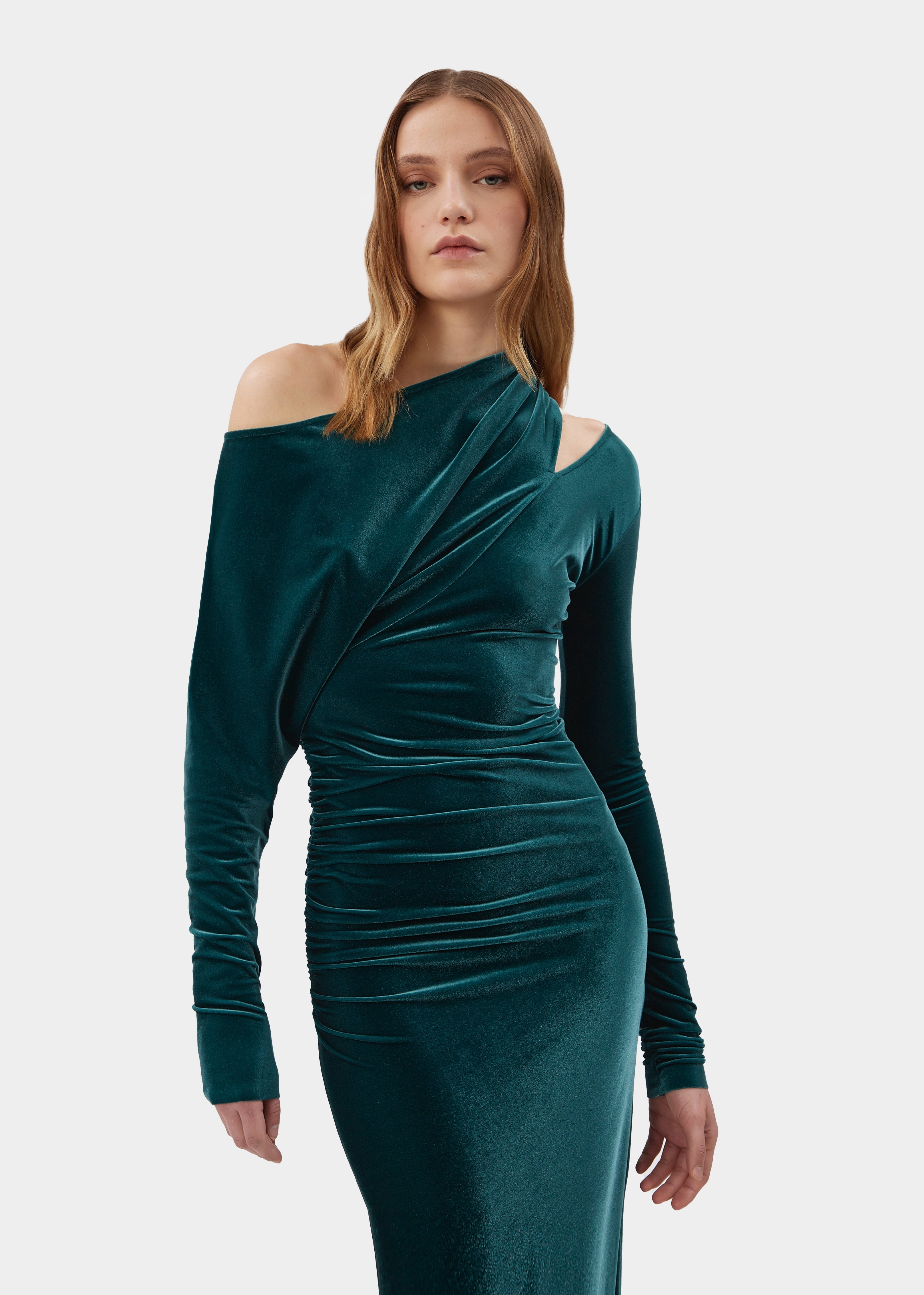 Lauren Velvet Dark Green
