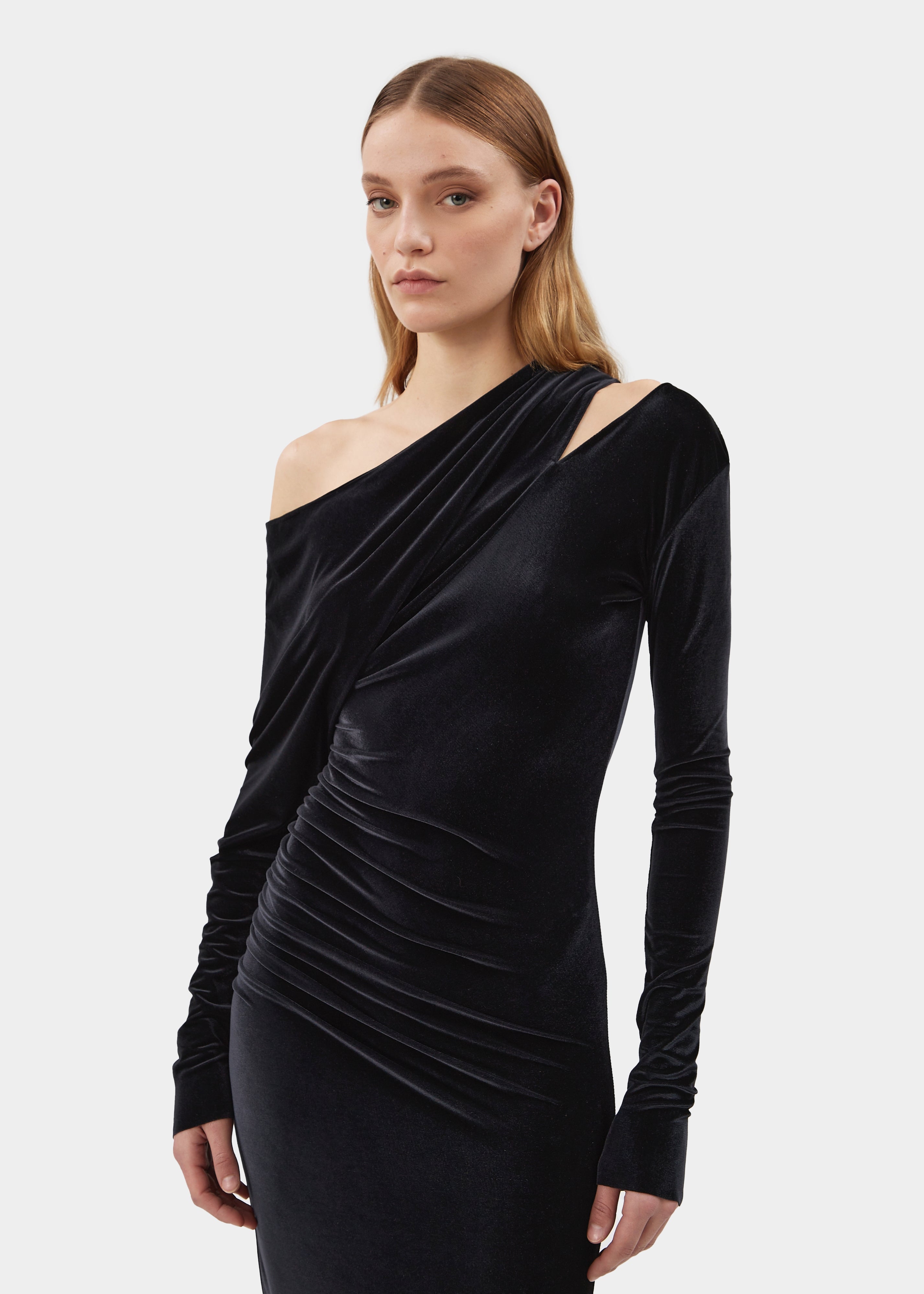 Lauren Velvet Jet Black