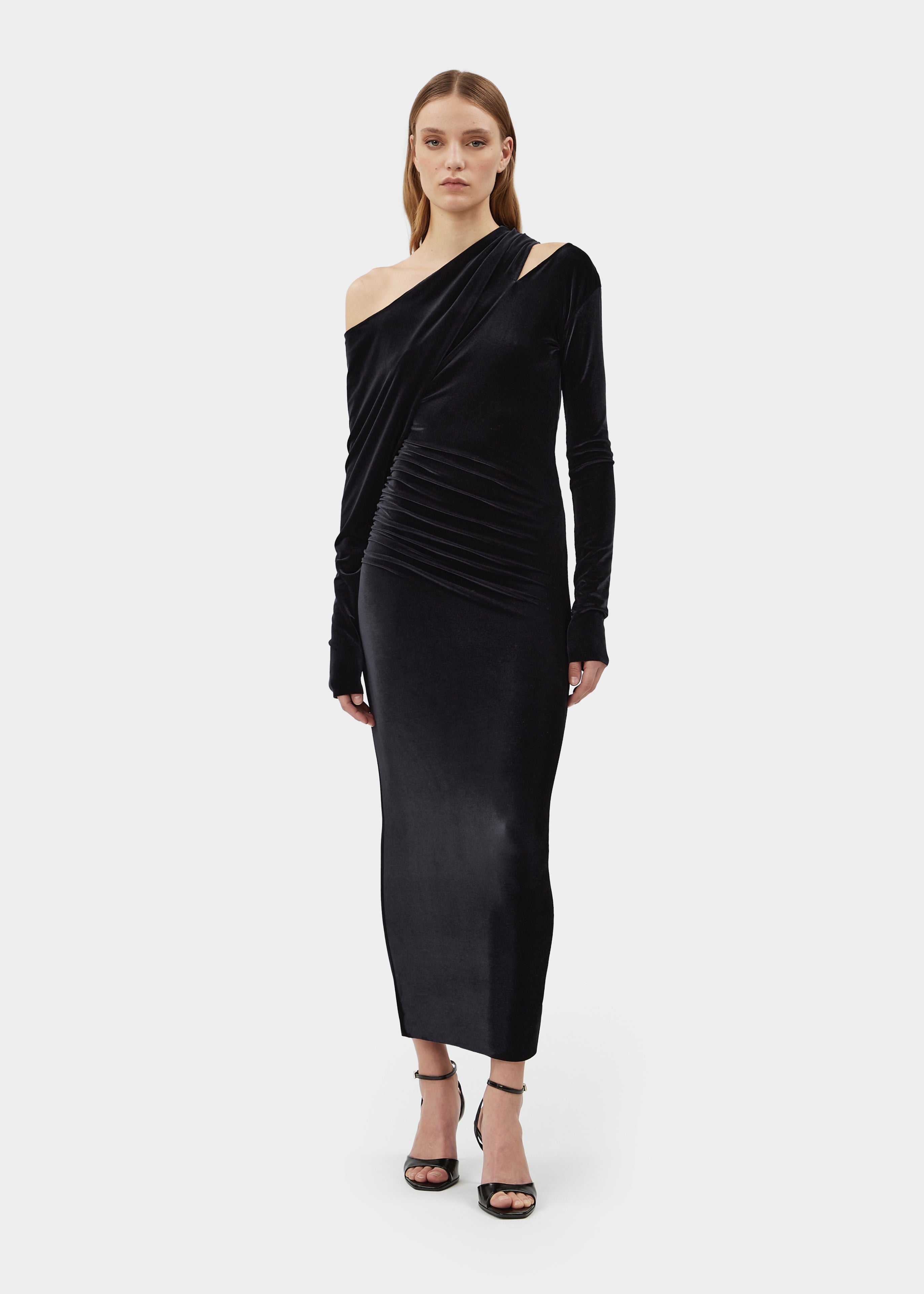 Lauren Velvet Jet Black