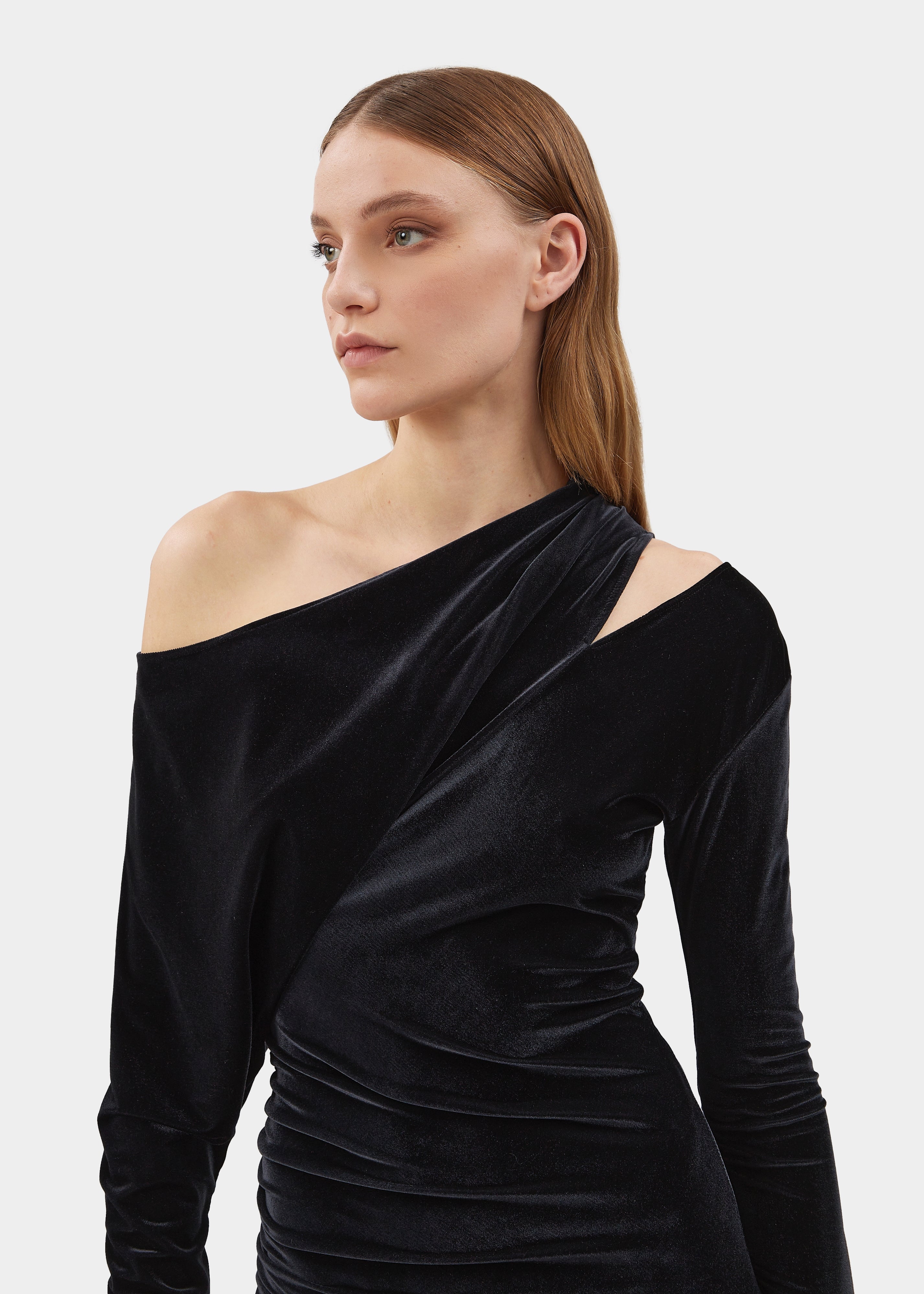 Lauren Velvet Jet Black