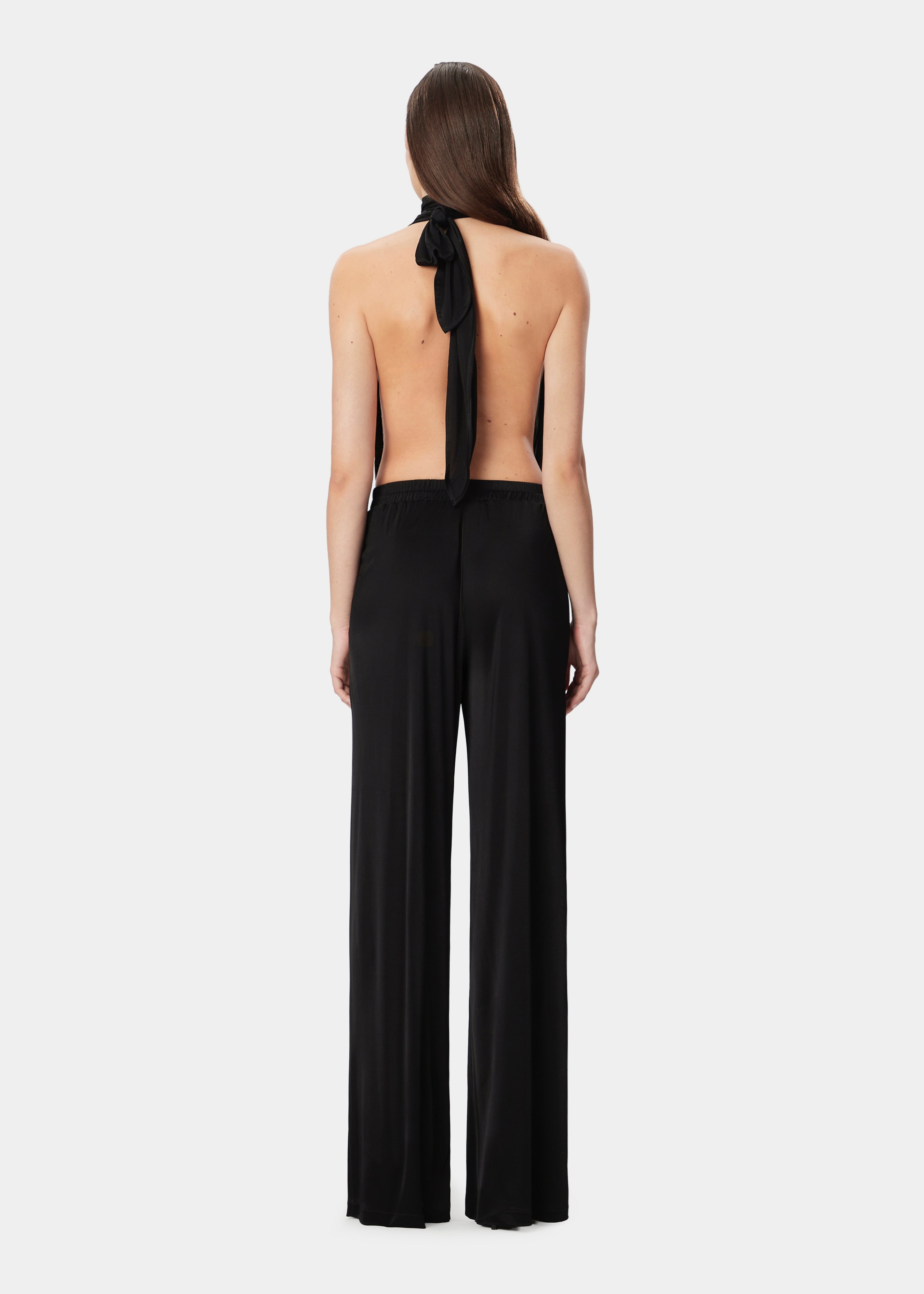 LENNOX JUMPSUIT SATIN BLACK