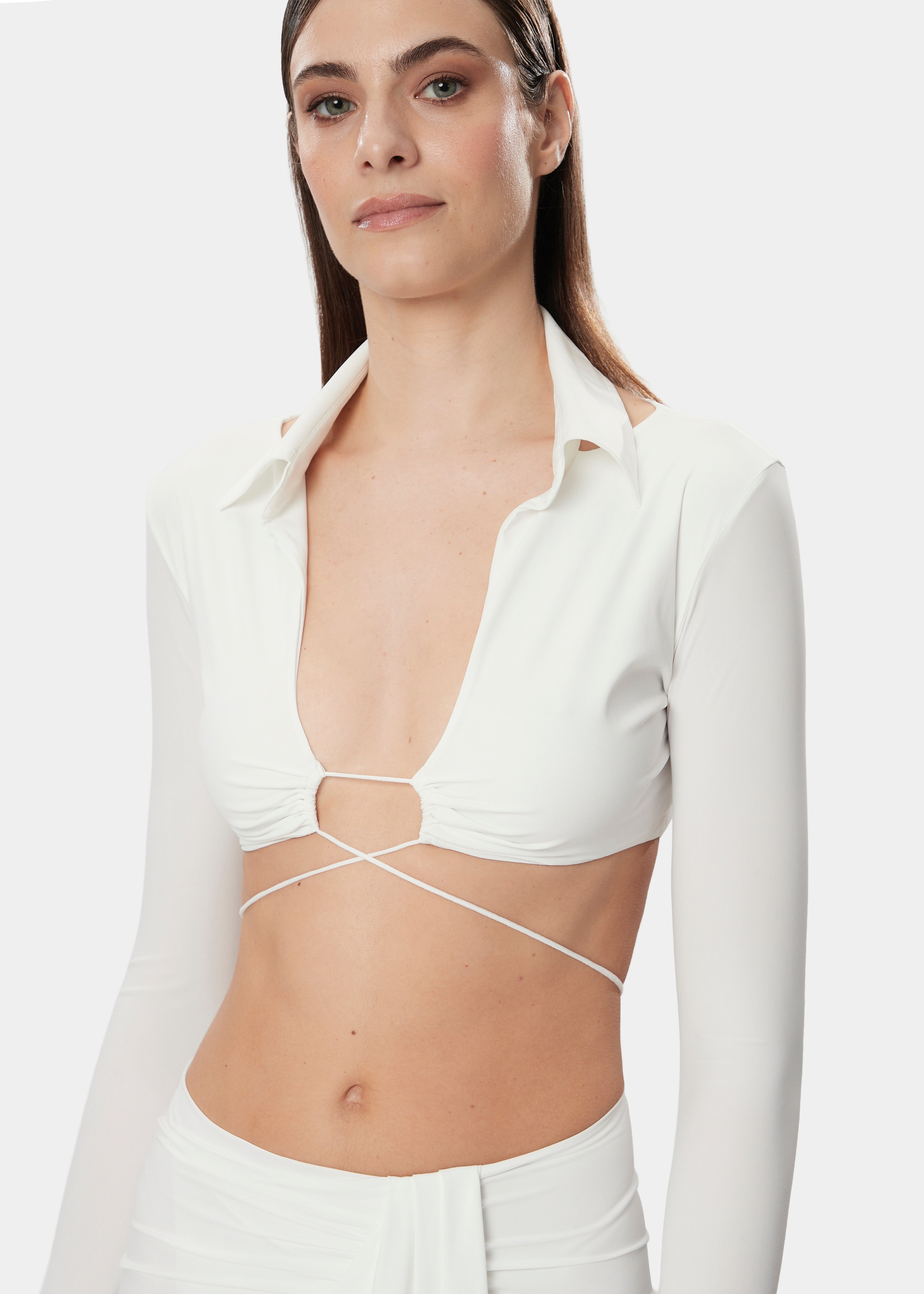 LYNN TOP OFF WHITE