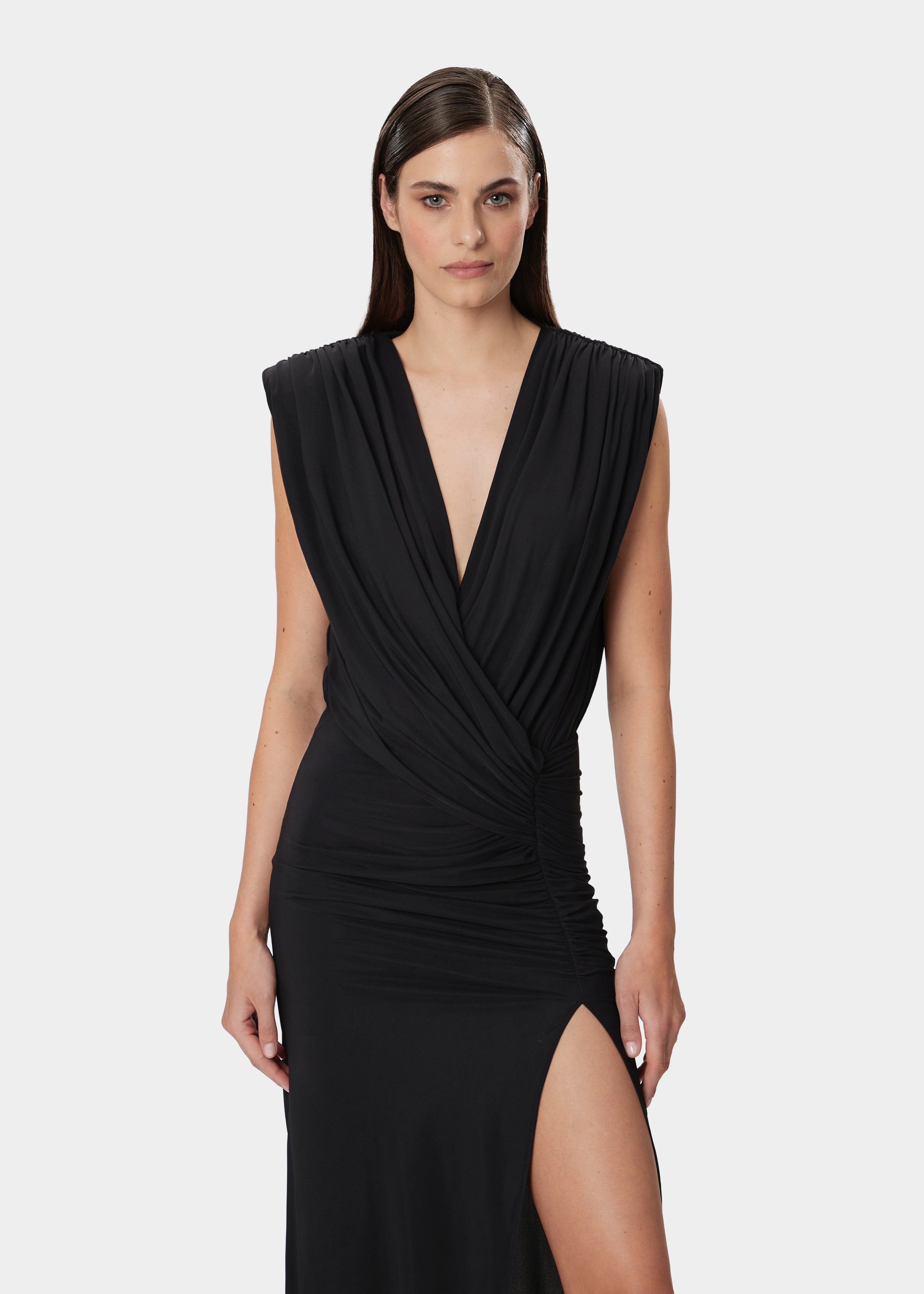 MEGHAN DRESS DEEP BLACK