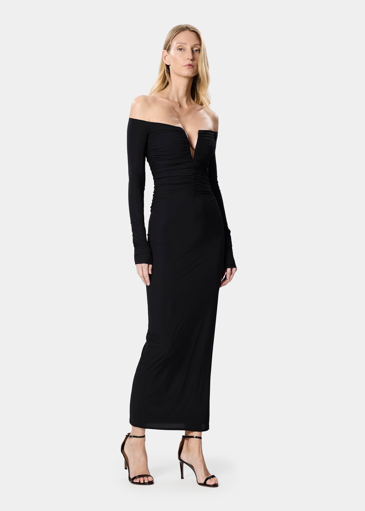 NOEMI DRESS DEEP BLACK