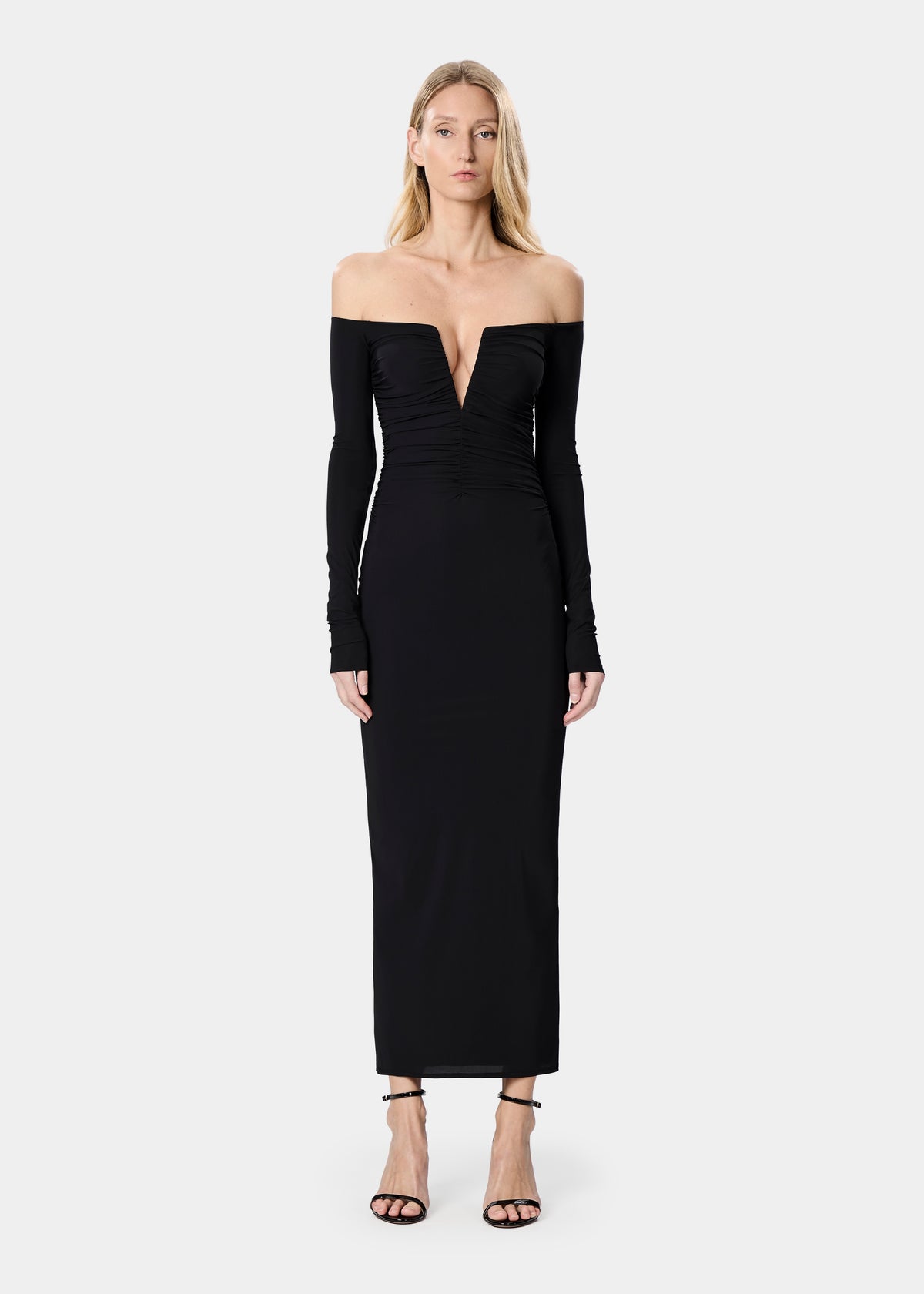 NOEMI DRESS DEEP BLACK