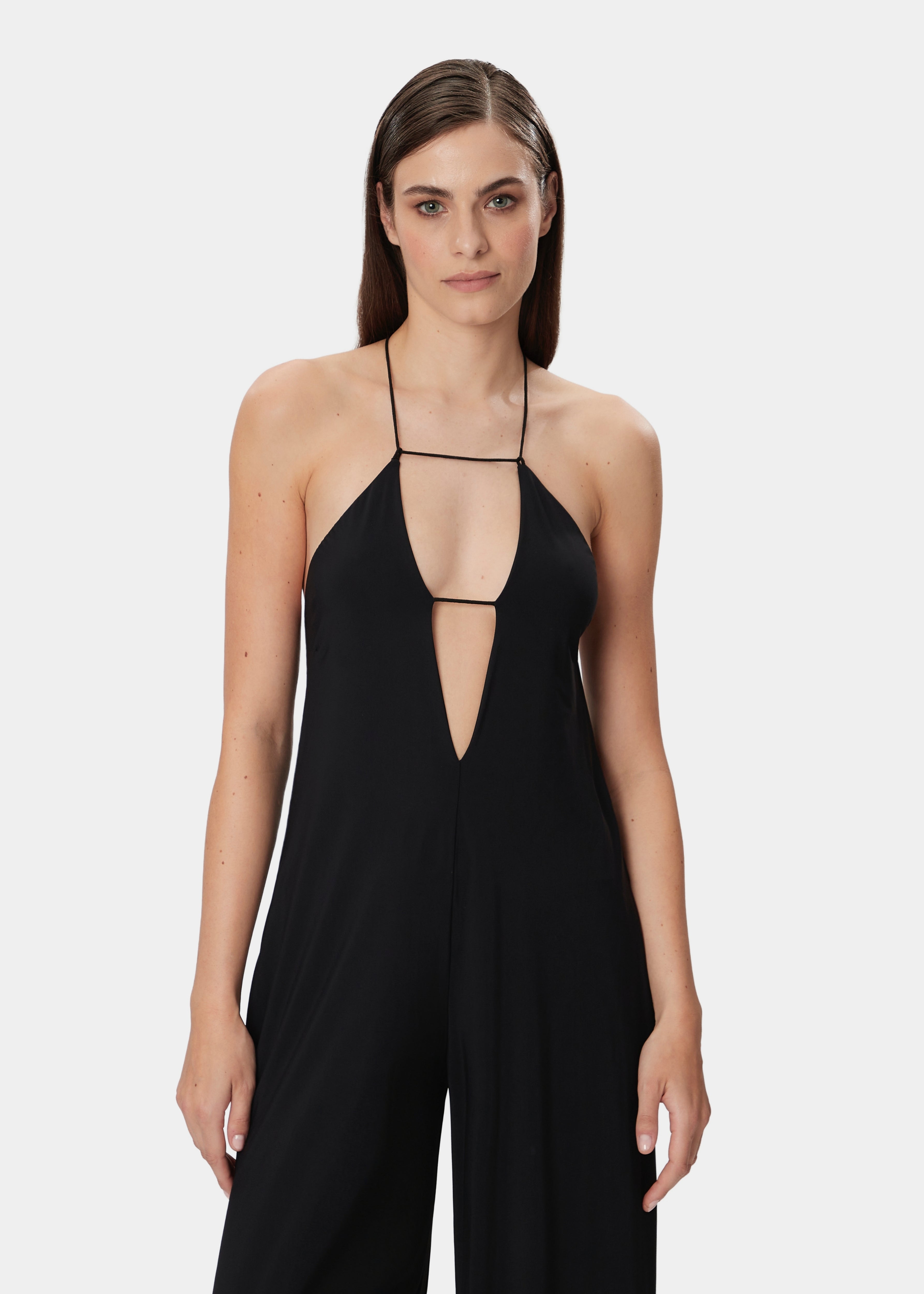 NORA JUMPSUIT DEEP BLACK