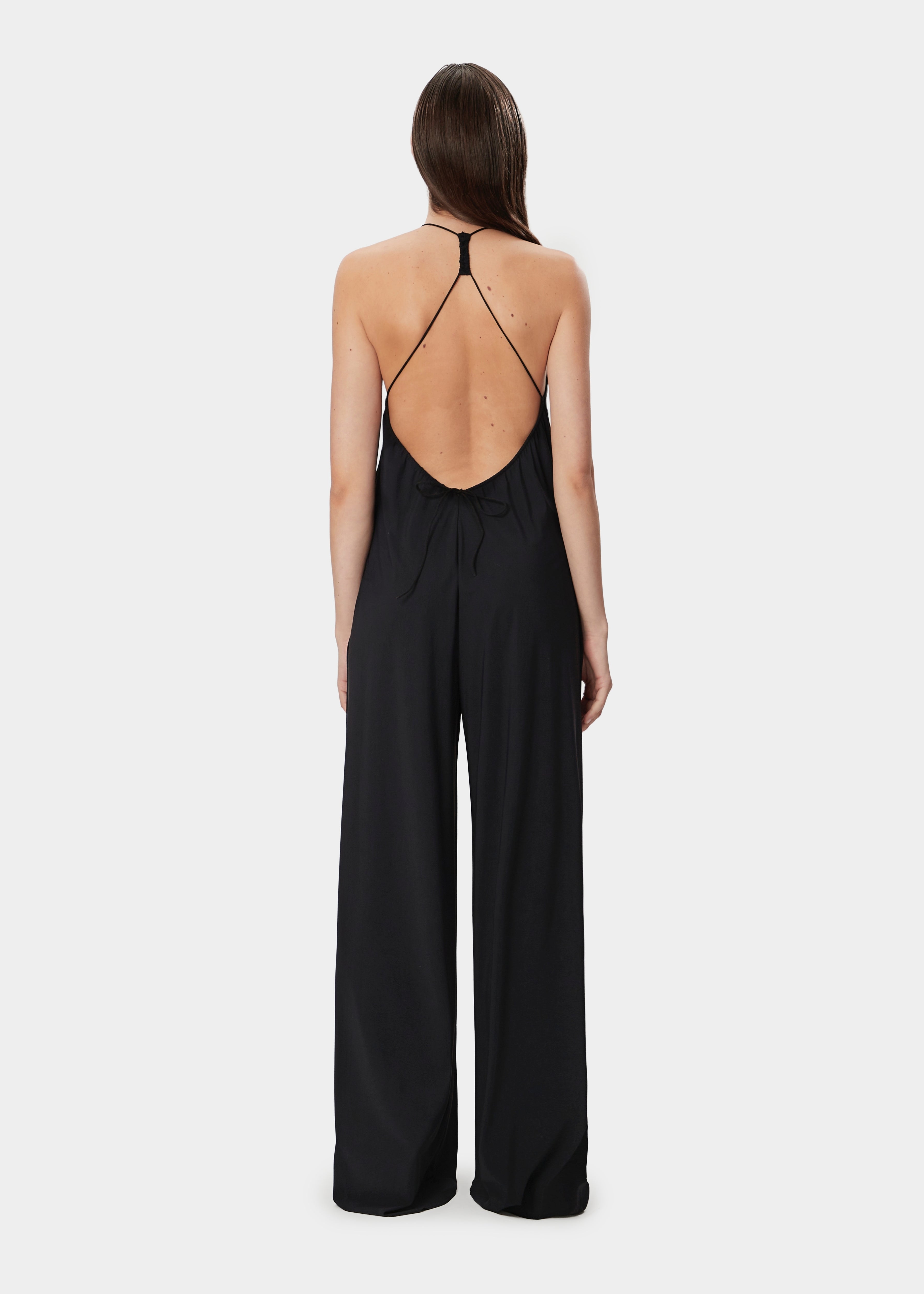 NORA JUMPSUIT DEEP BLACK