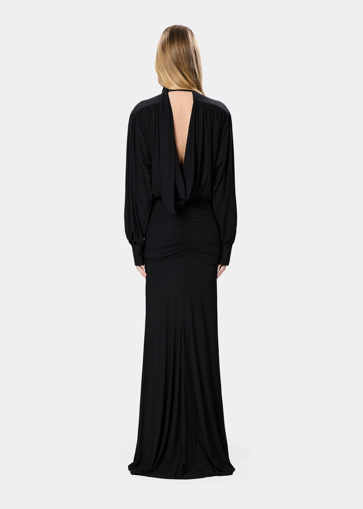 RIHANNA DRESS DEEP BLACK