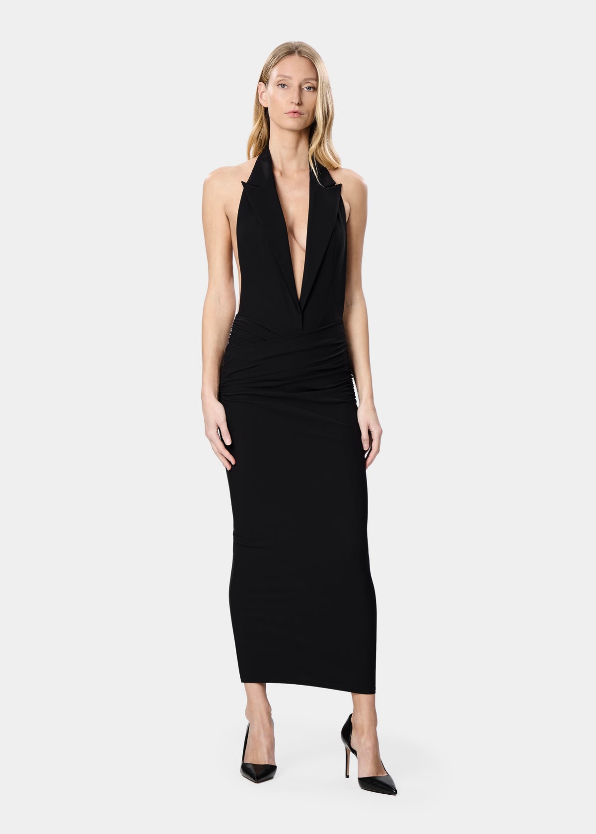 ROXANE DRESS DEEP BLACK