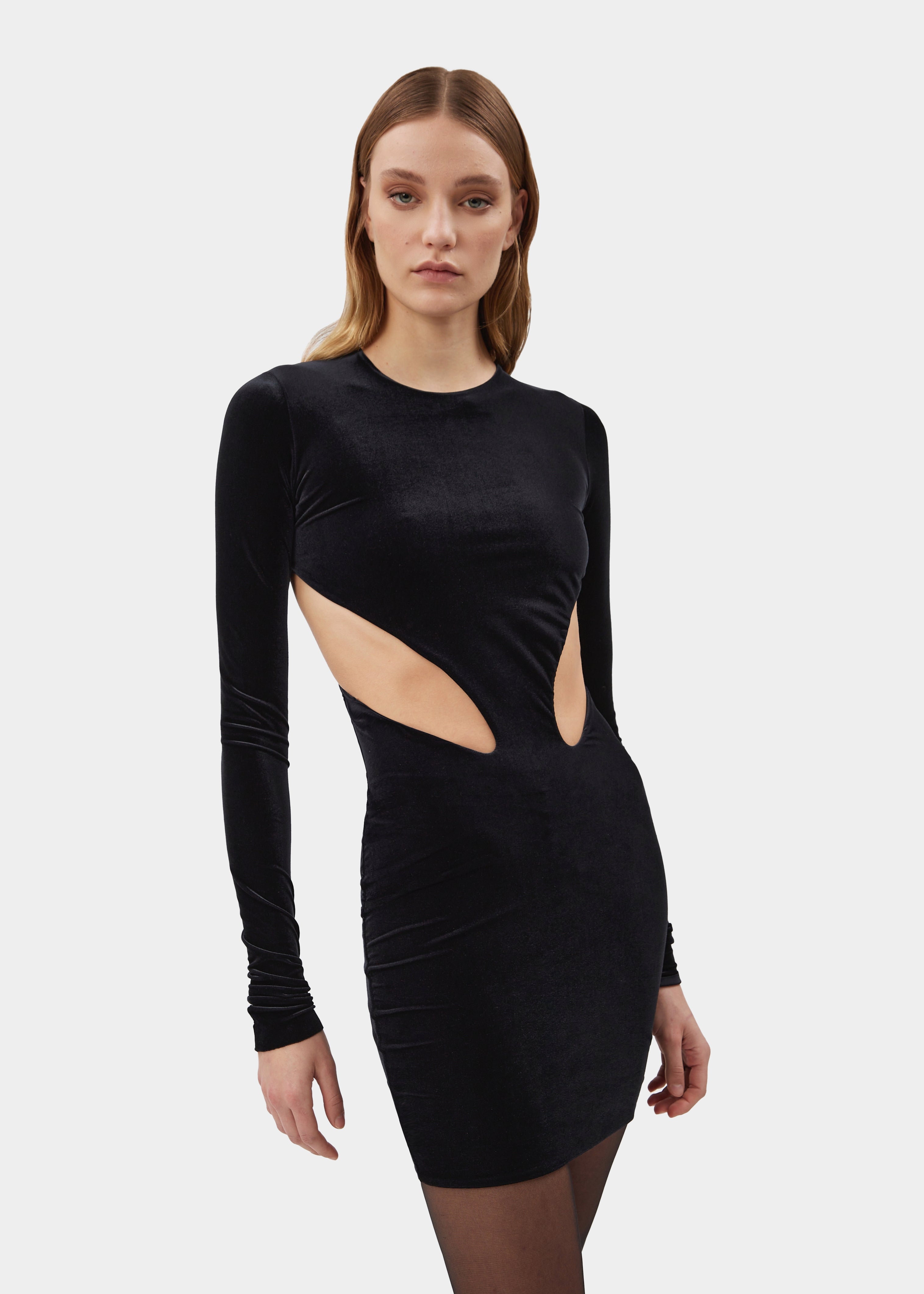 Tilda Velvet Jet Black