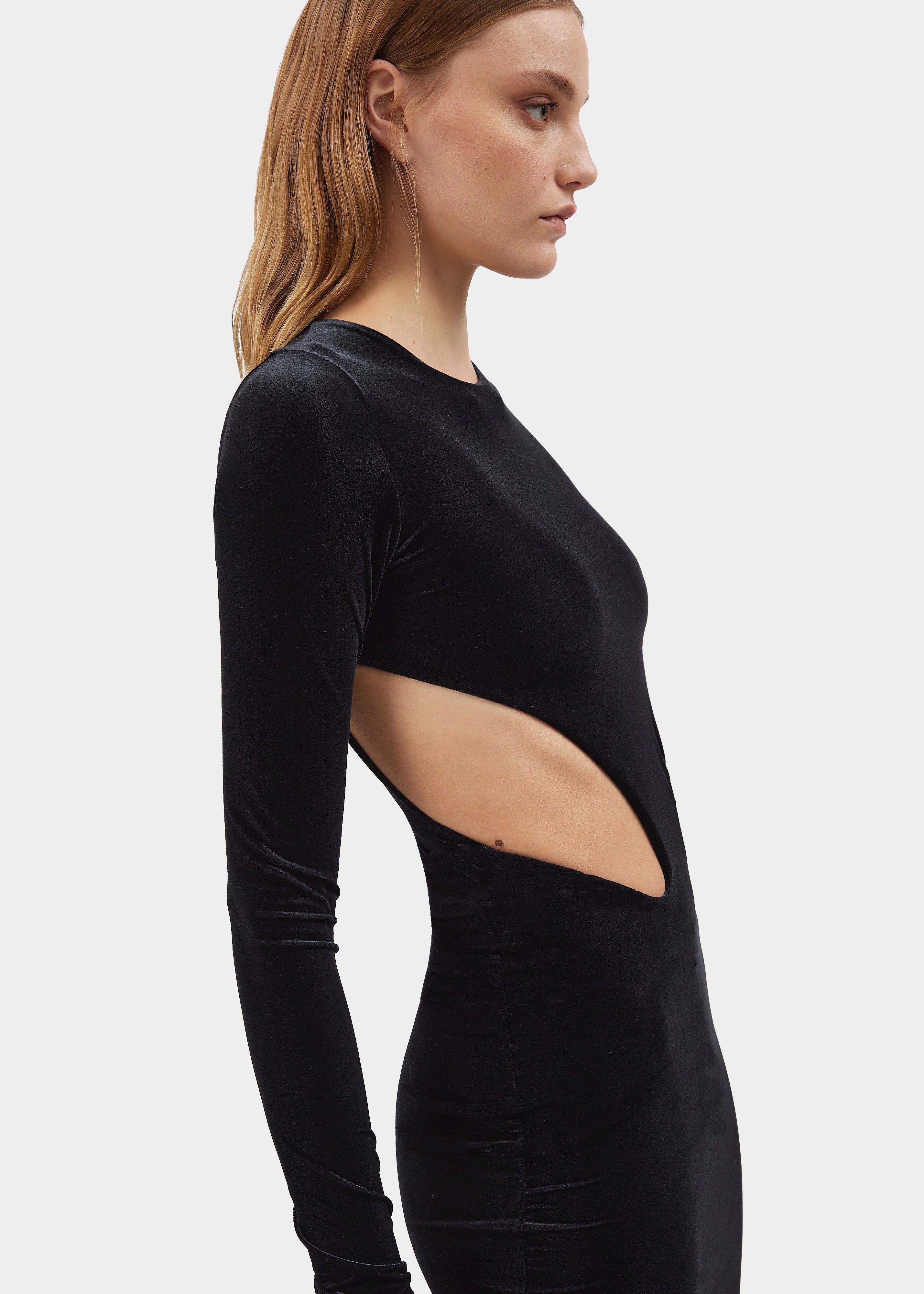 Tilda Velvet Jet Black