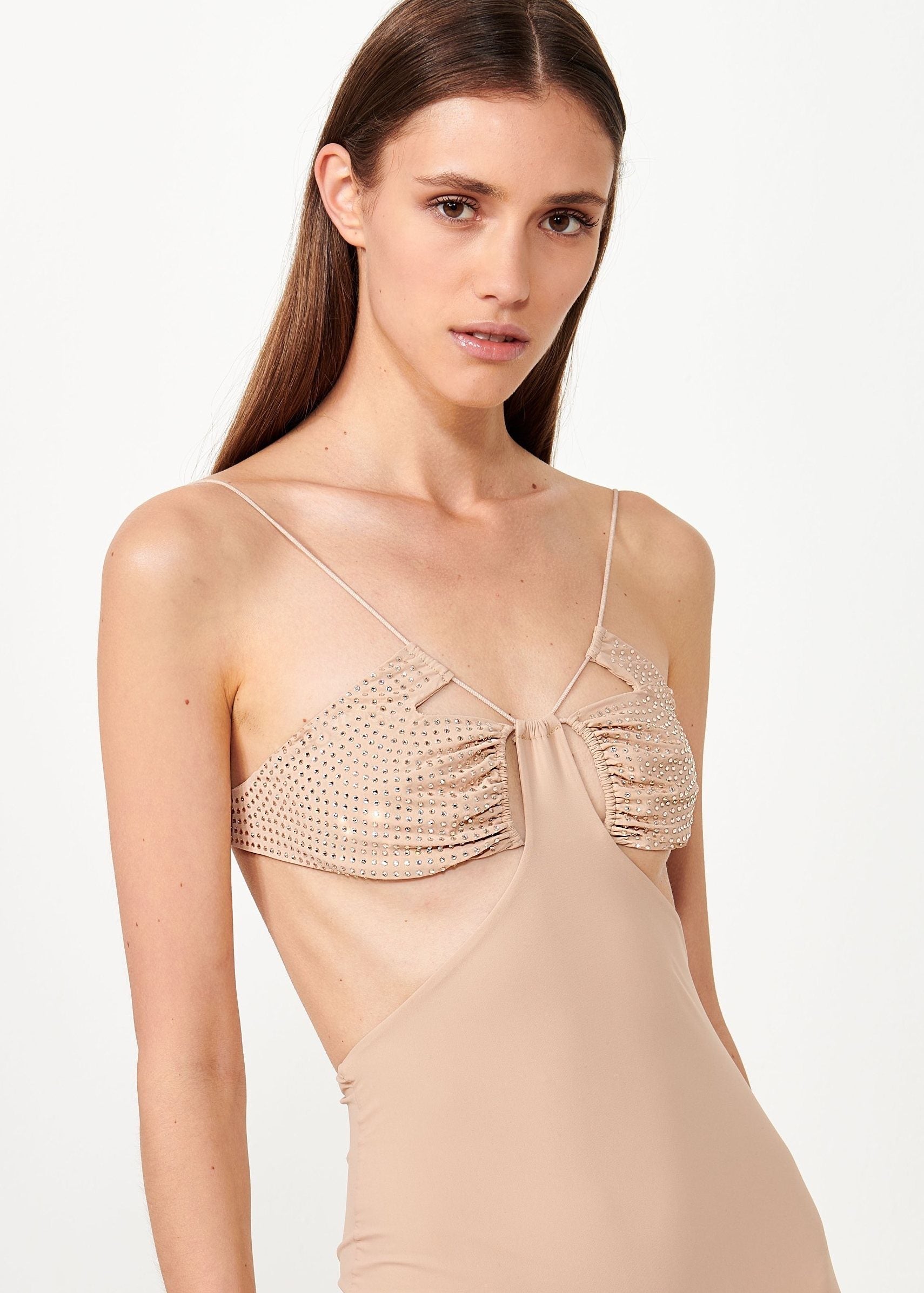 EVA CRYSTAL Pale Beige