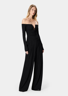 ALIKA BODYSUIT DEEP BLACK