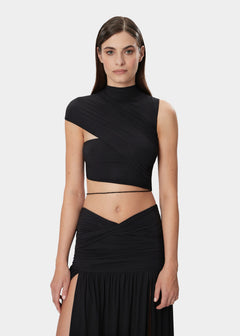 ALIN TOP DEEP BLACK