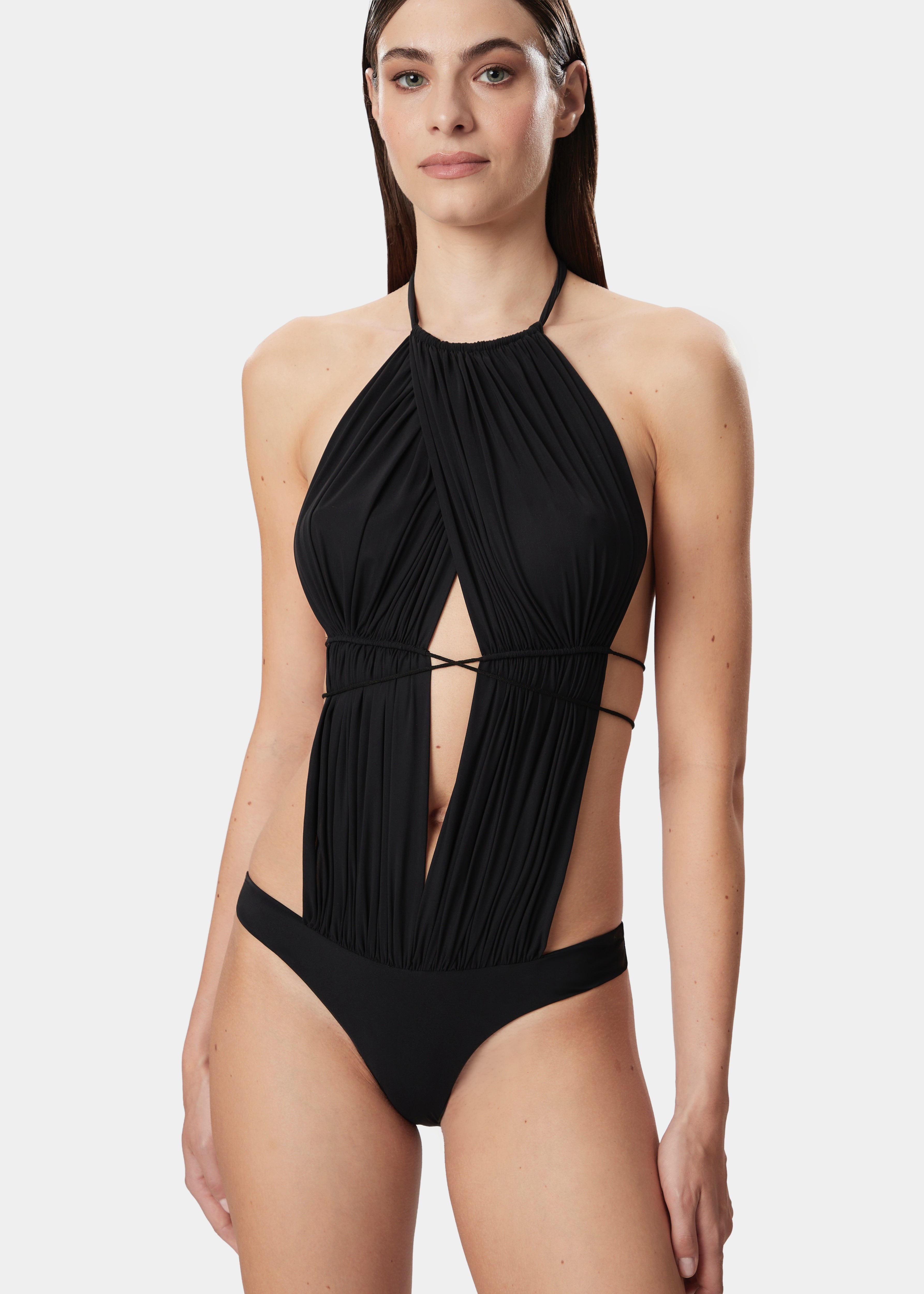ANA BODYSUIT DEEP BLACK
