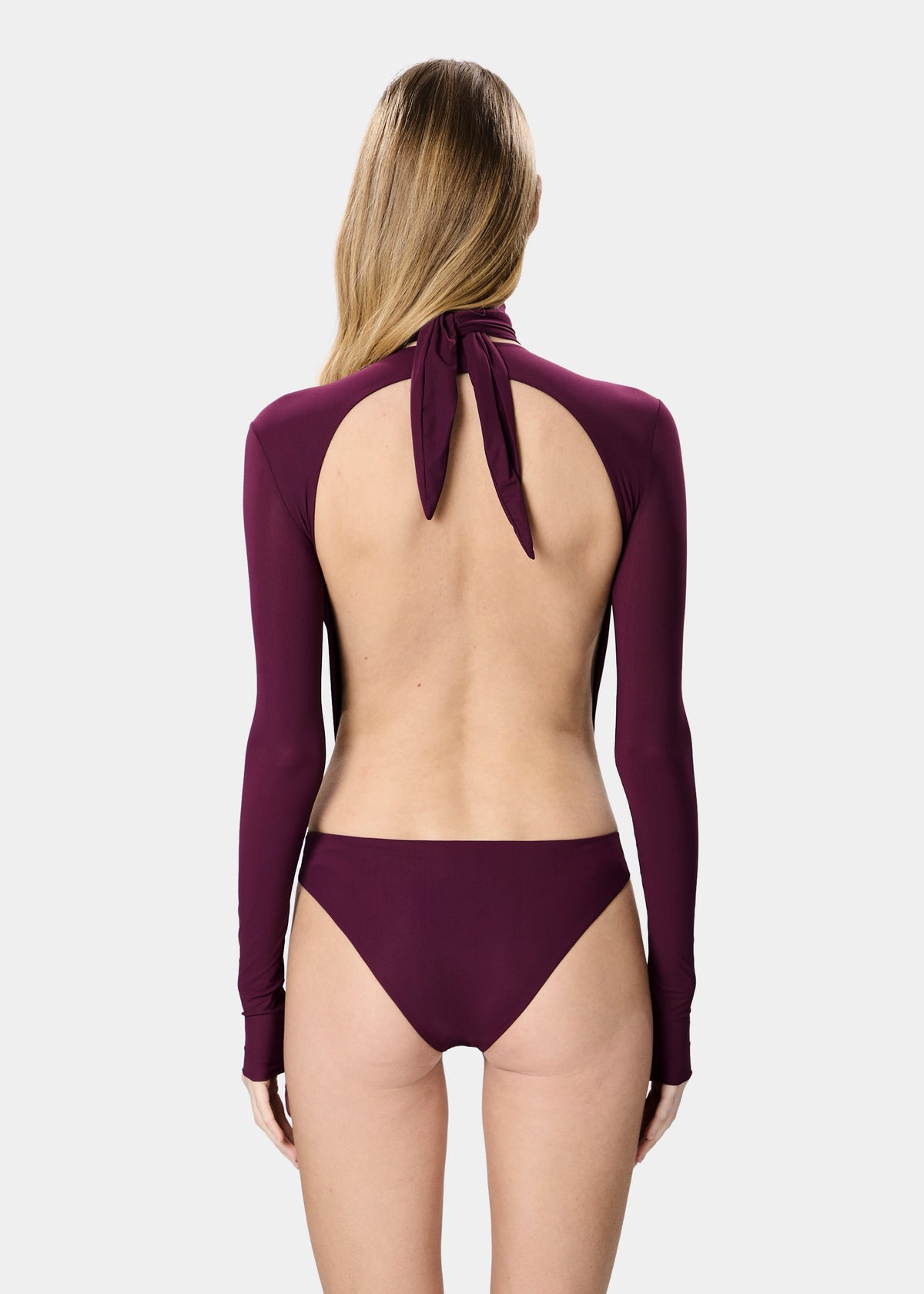 ANAIS BODYSUIT MAROON