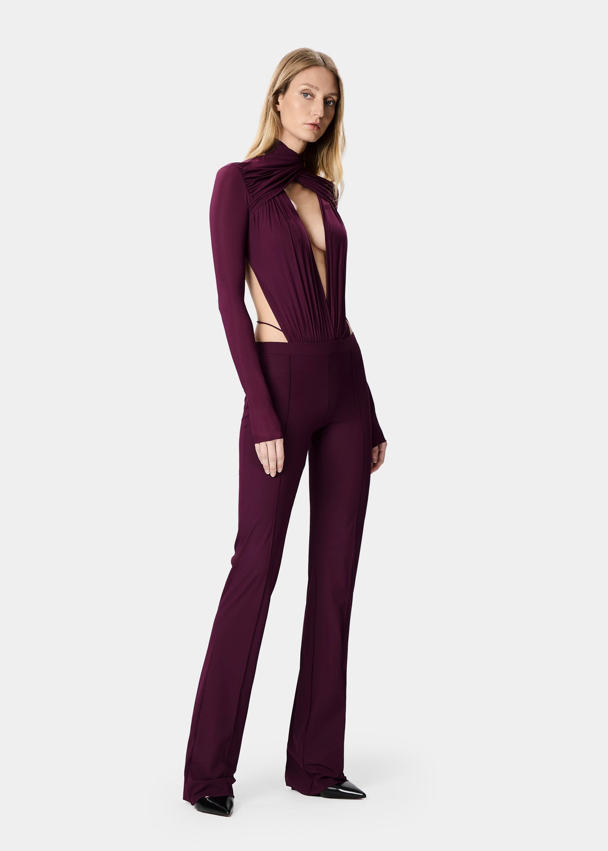ANAIS BODYSUIT MAROON