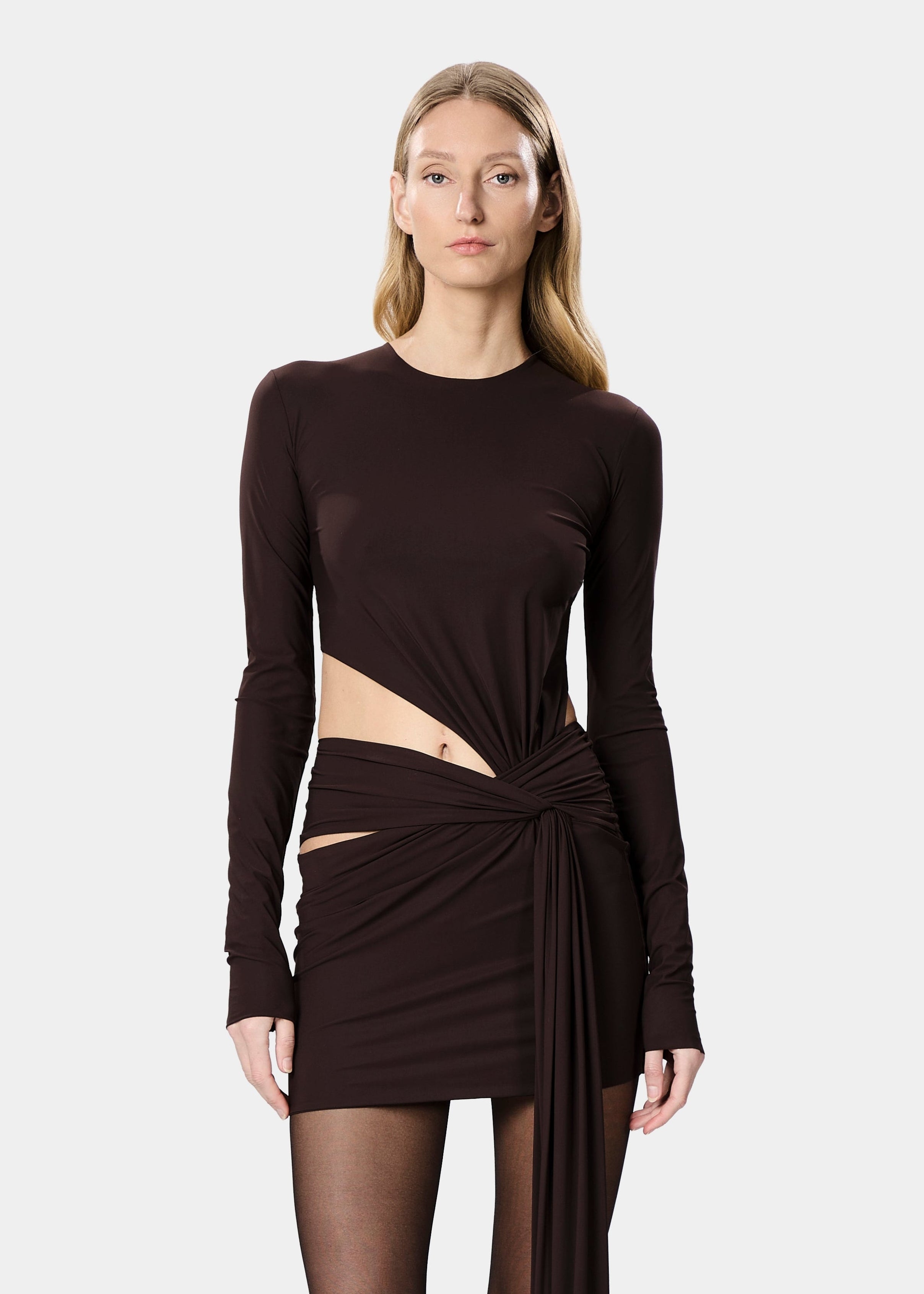ANOUK DRESS MOKA
