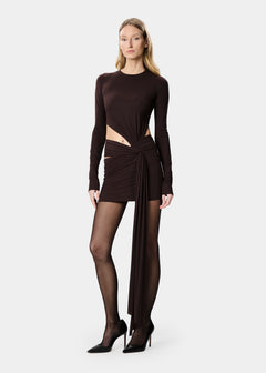 ANOUK DRESS MOKA