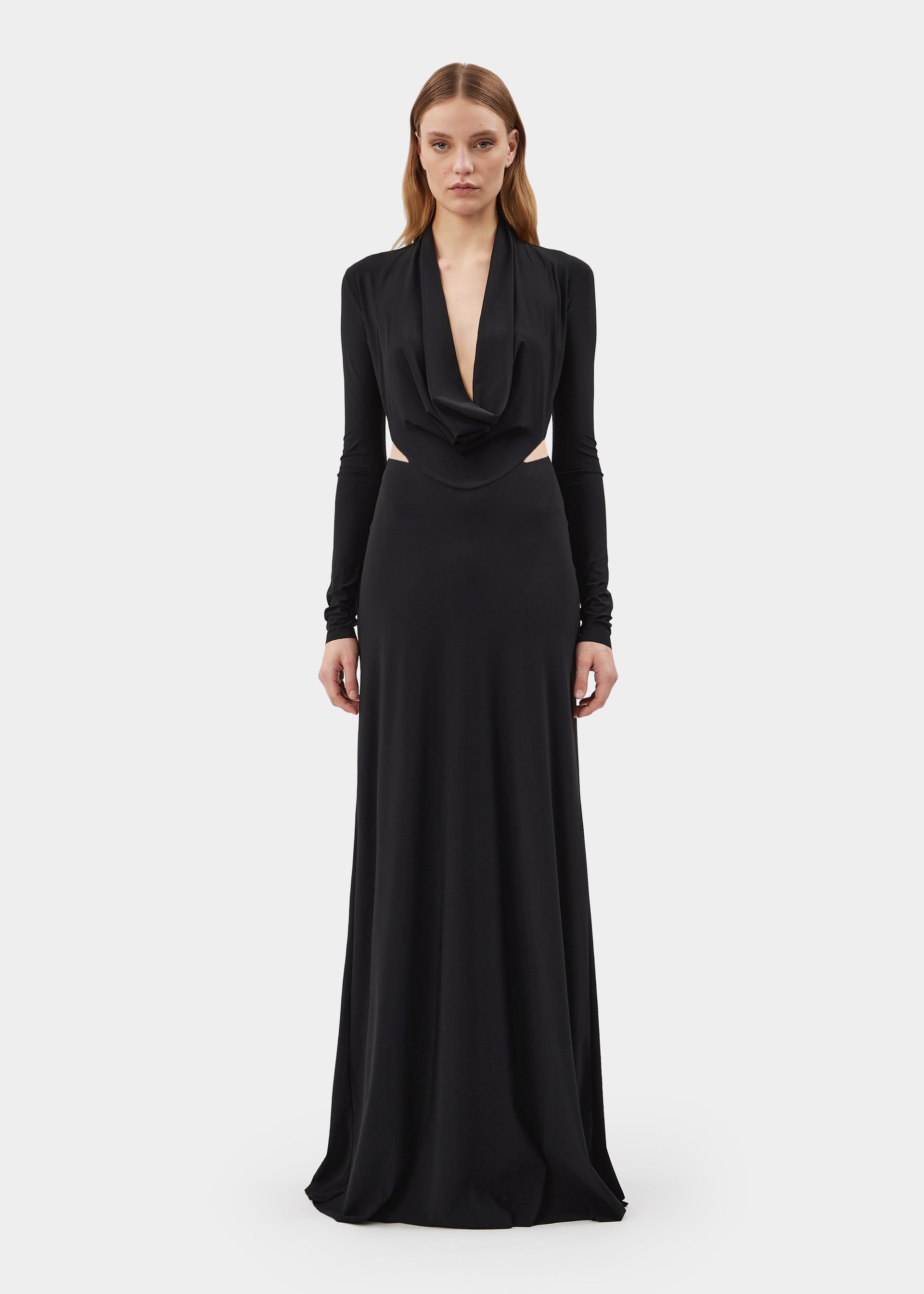 athena black dress Velvi - Athena Pearl Sleeve Mini Dress - Black