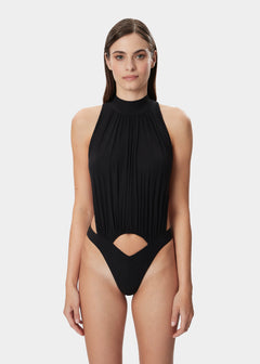 DACIA BODYSUIT DEEP BLACK