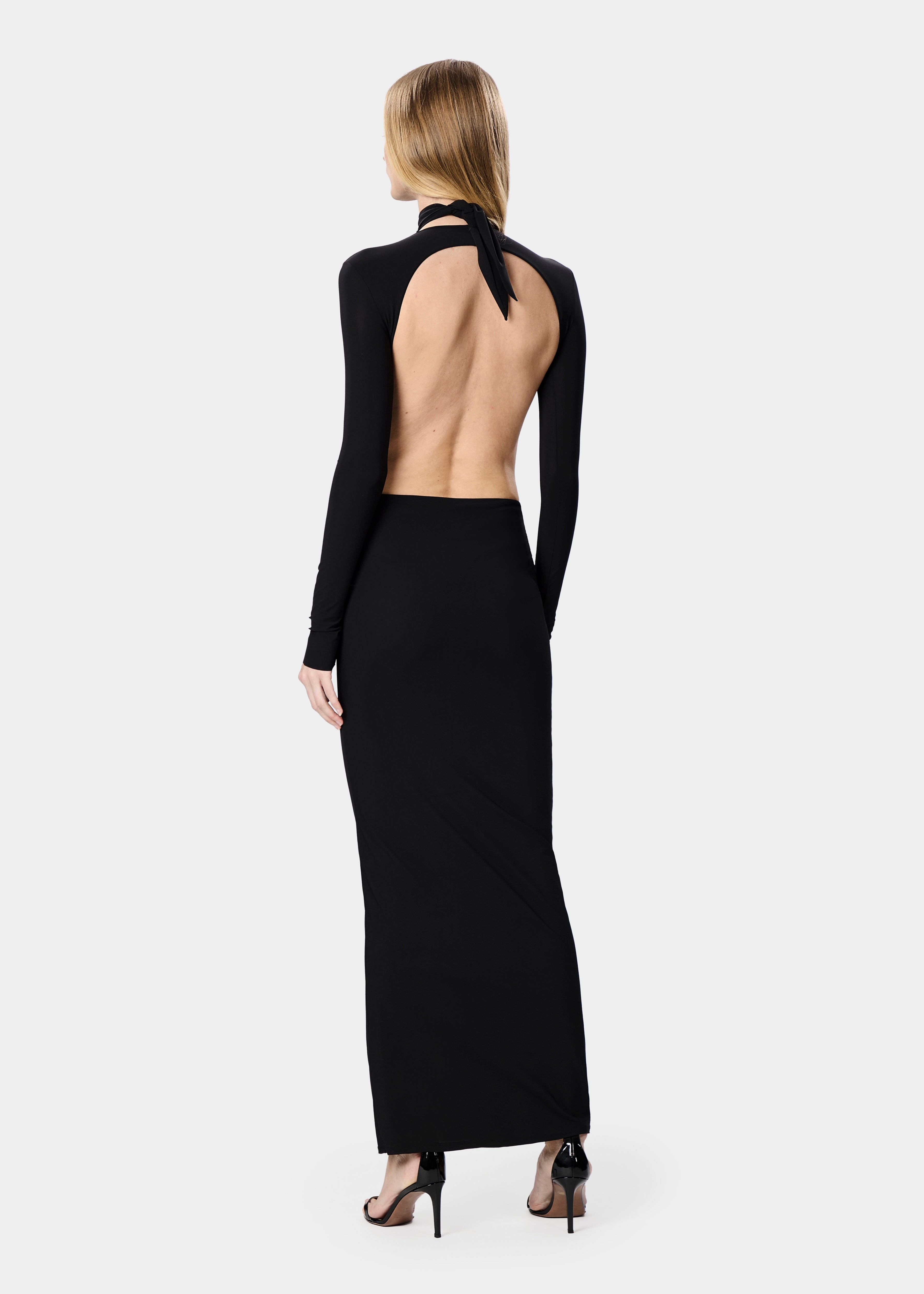 DENISE DRESS DEEP BLACK
