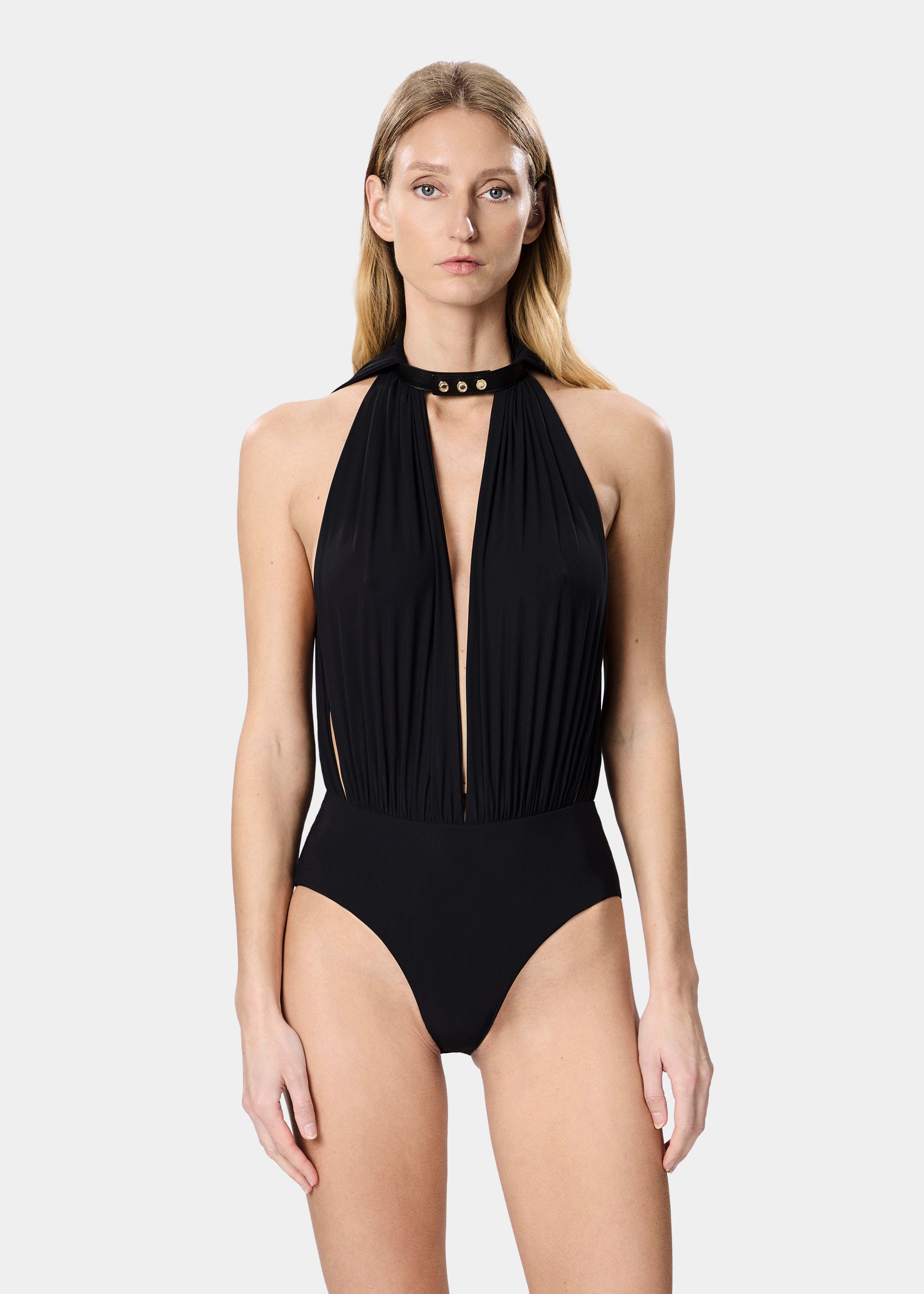 EMBER BODYSUIT DEEP BLACK