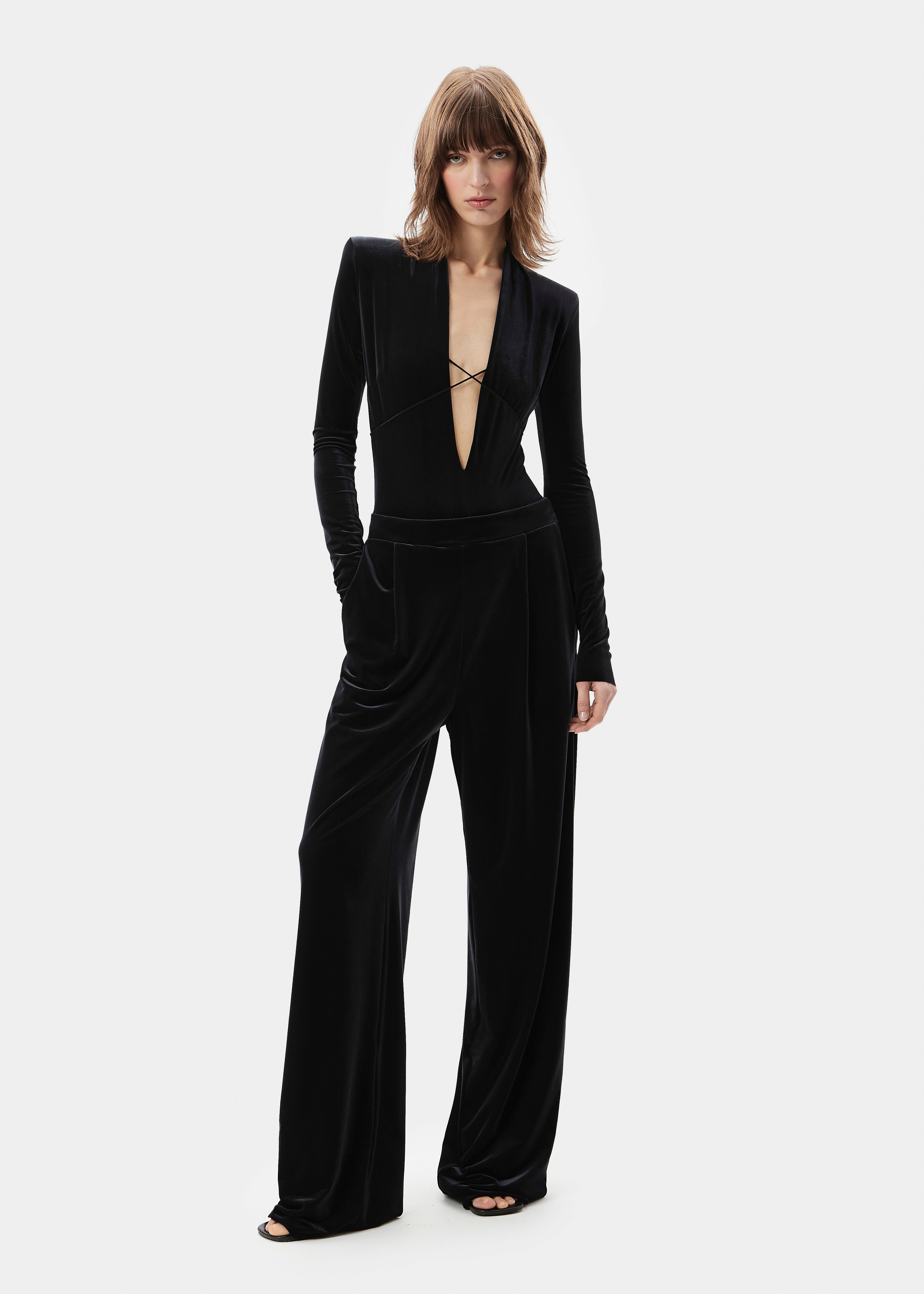 MARTIN VELVET JET BLACK