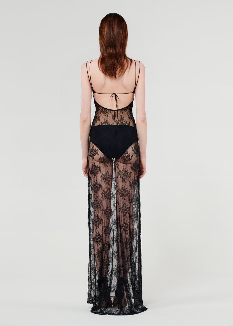GRETA LACE DEEP BLACK