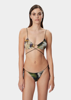 HAI TWO PIECE FADED FLORAL