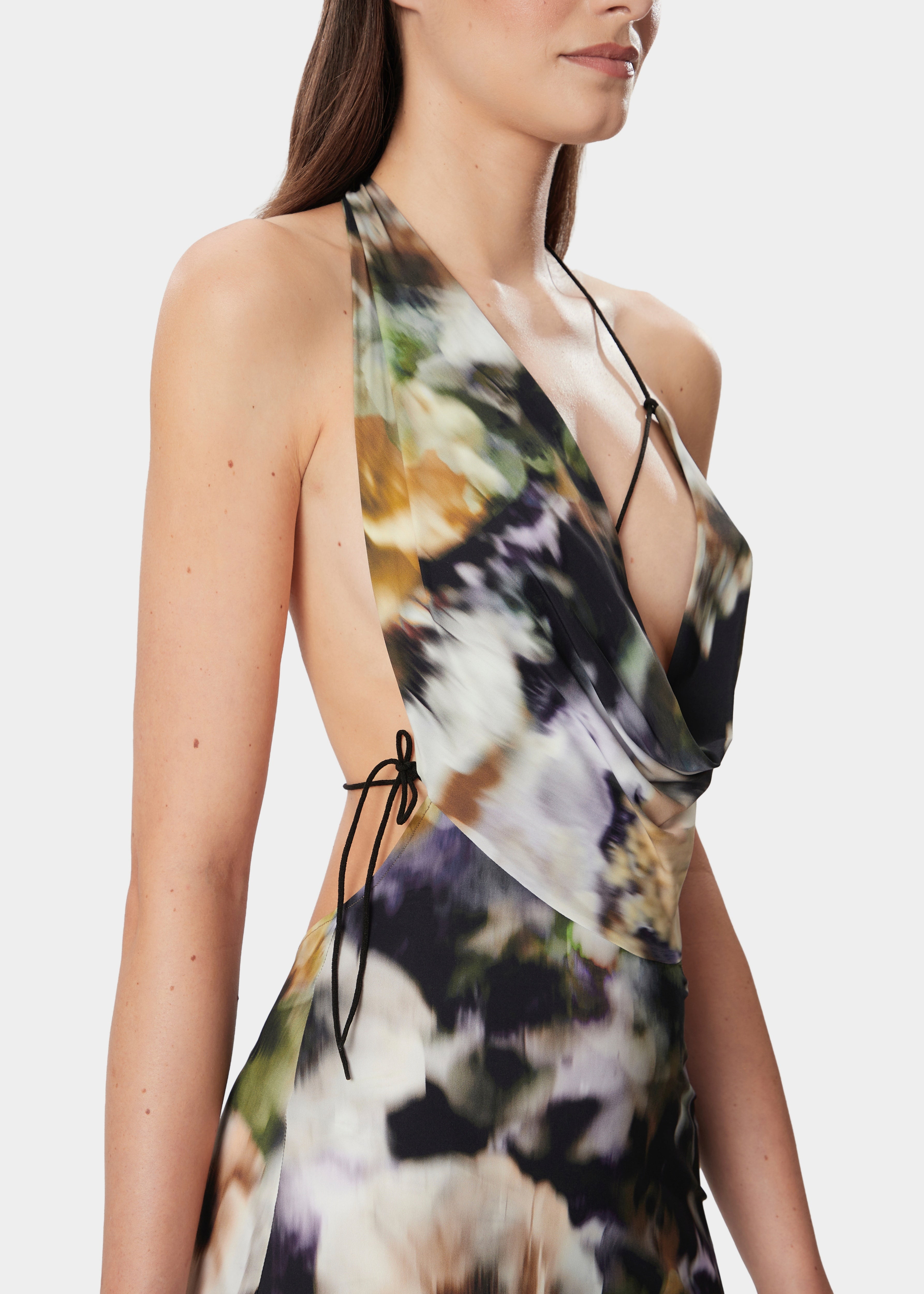 ISELIN DRESS FADED FLORAL