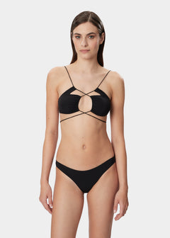 JADIA REGULAR TWO PIECE DEEP BLACK