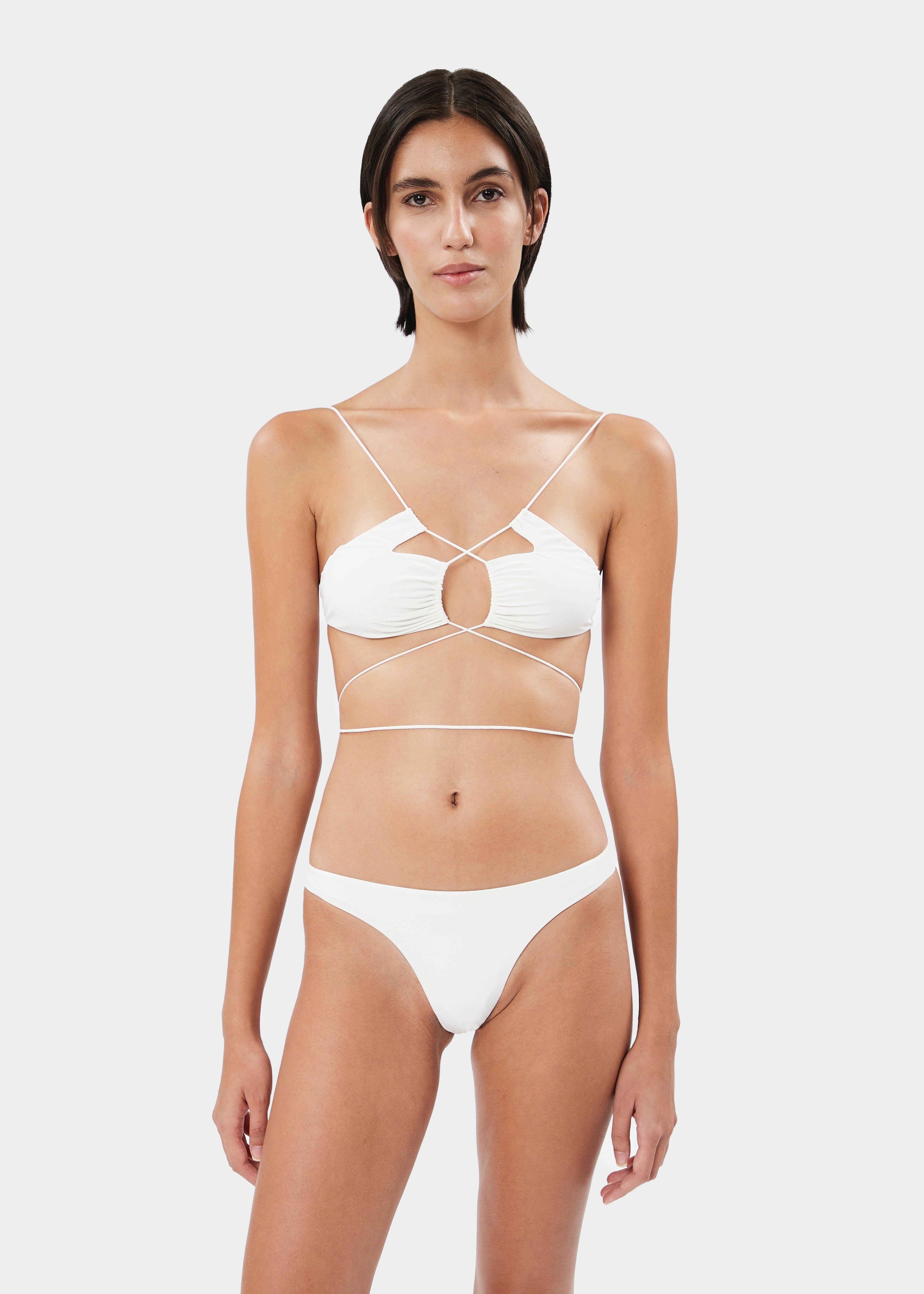 JADIA THONG OFF WHITE