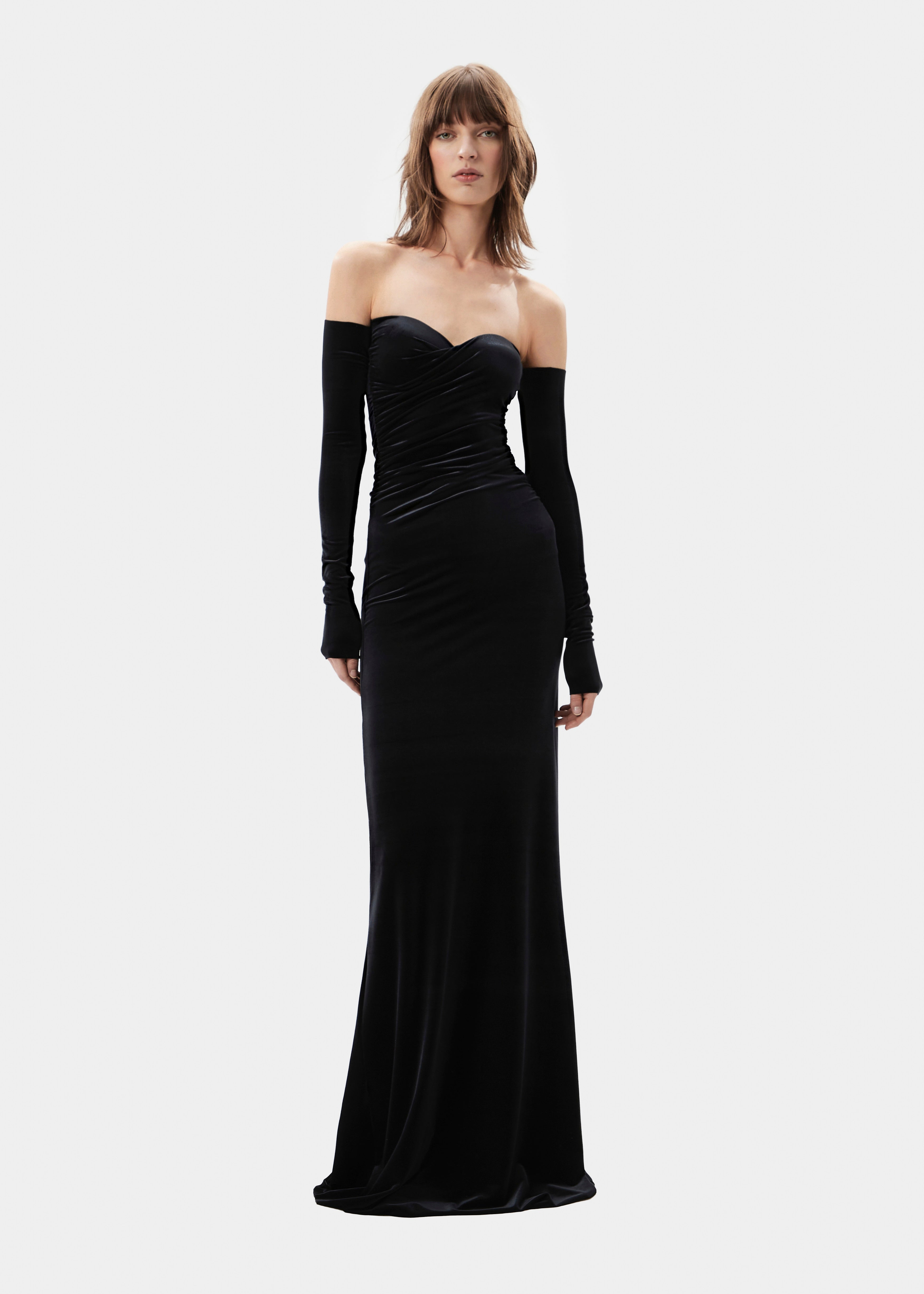 JULIEN VELVET JET BLACK