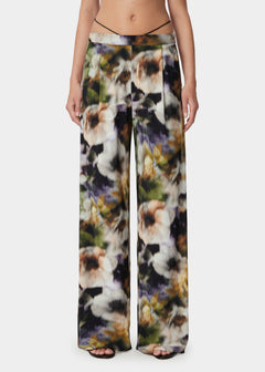 KRIS PANTS FADED FLORAL