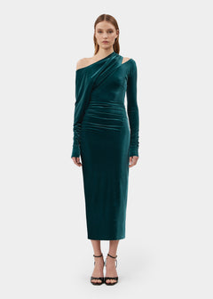 Lauren Velvet Dark Green