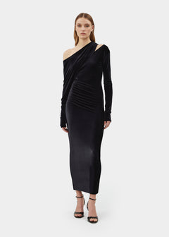 Lauren Velvet Jet Black